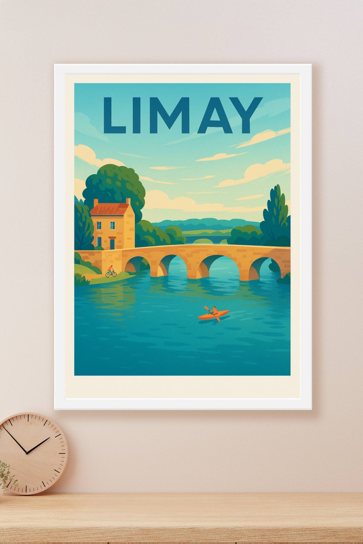 Affiche de Limay - Sérénité au fil de l'eau