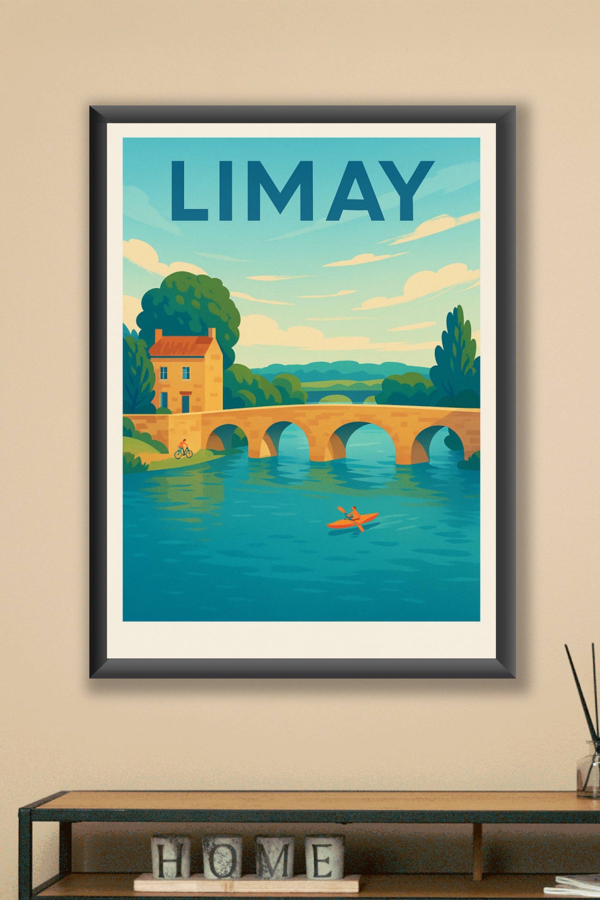 Affiche de Limay - Sérénité au fil de l'eau
