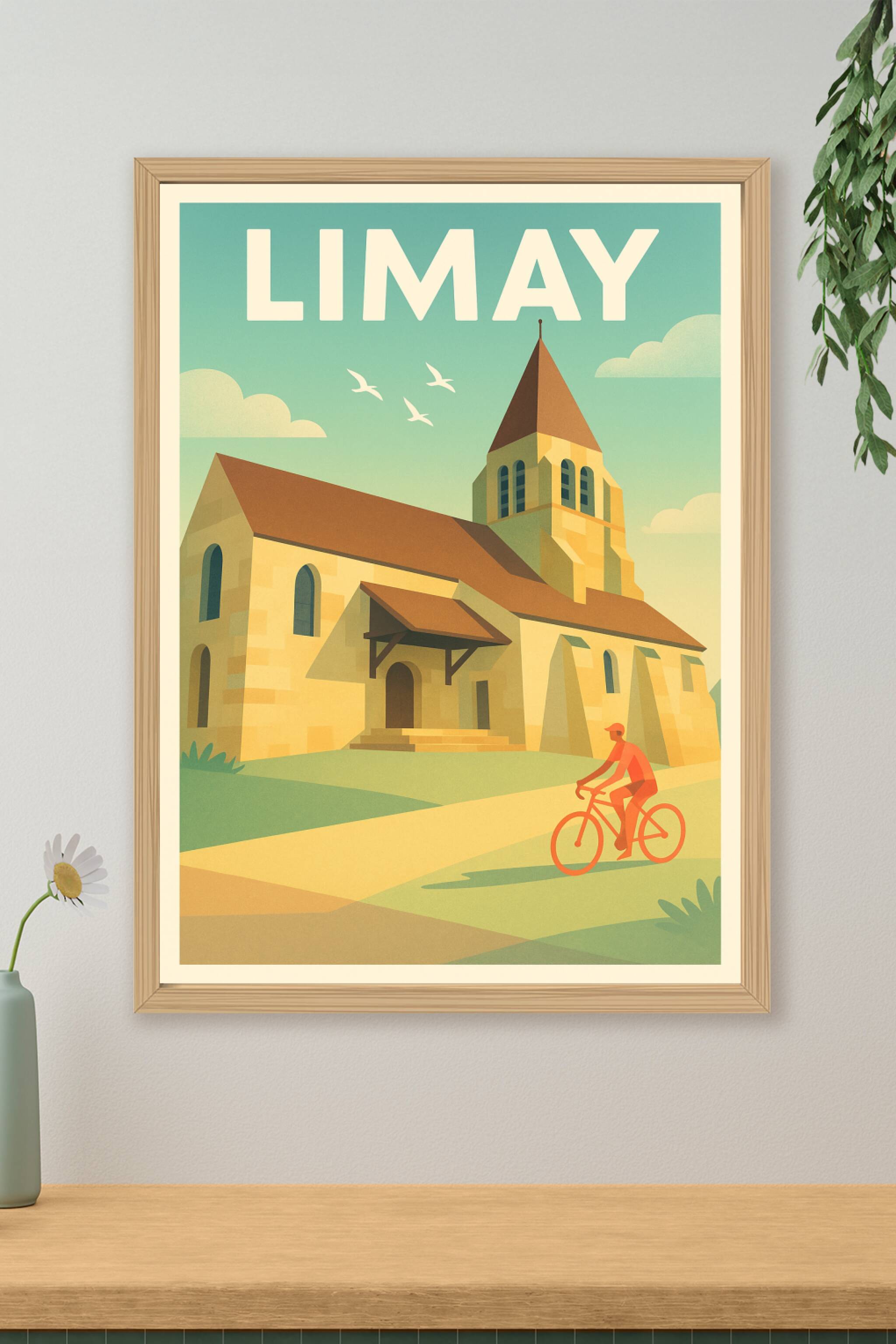 Affiche de Limay - Charme et sérénité d'un village authentique