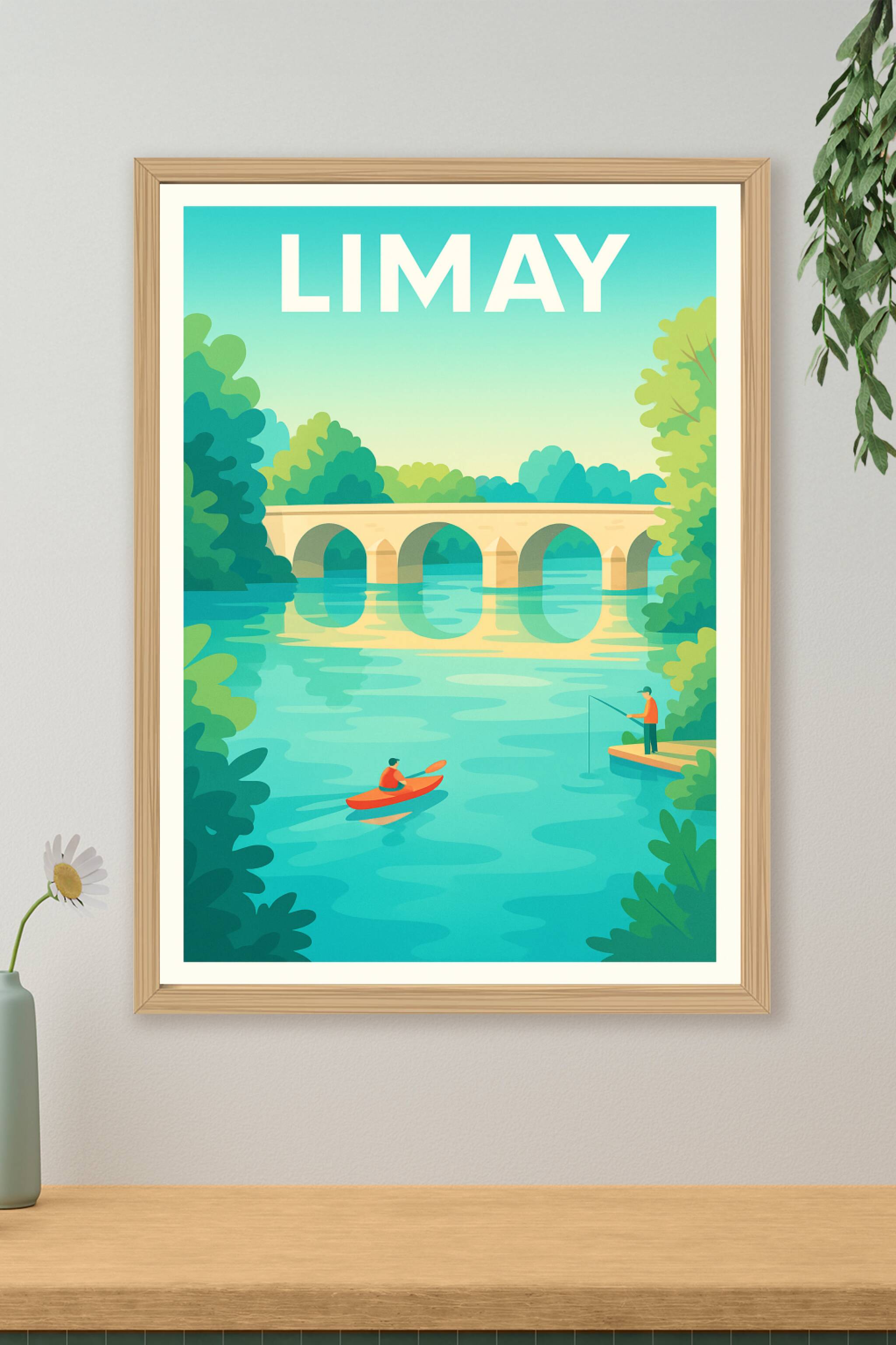 Affiche de Limay - Sérénité au fil de l'eau