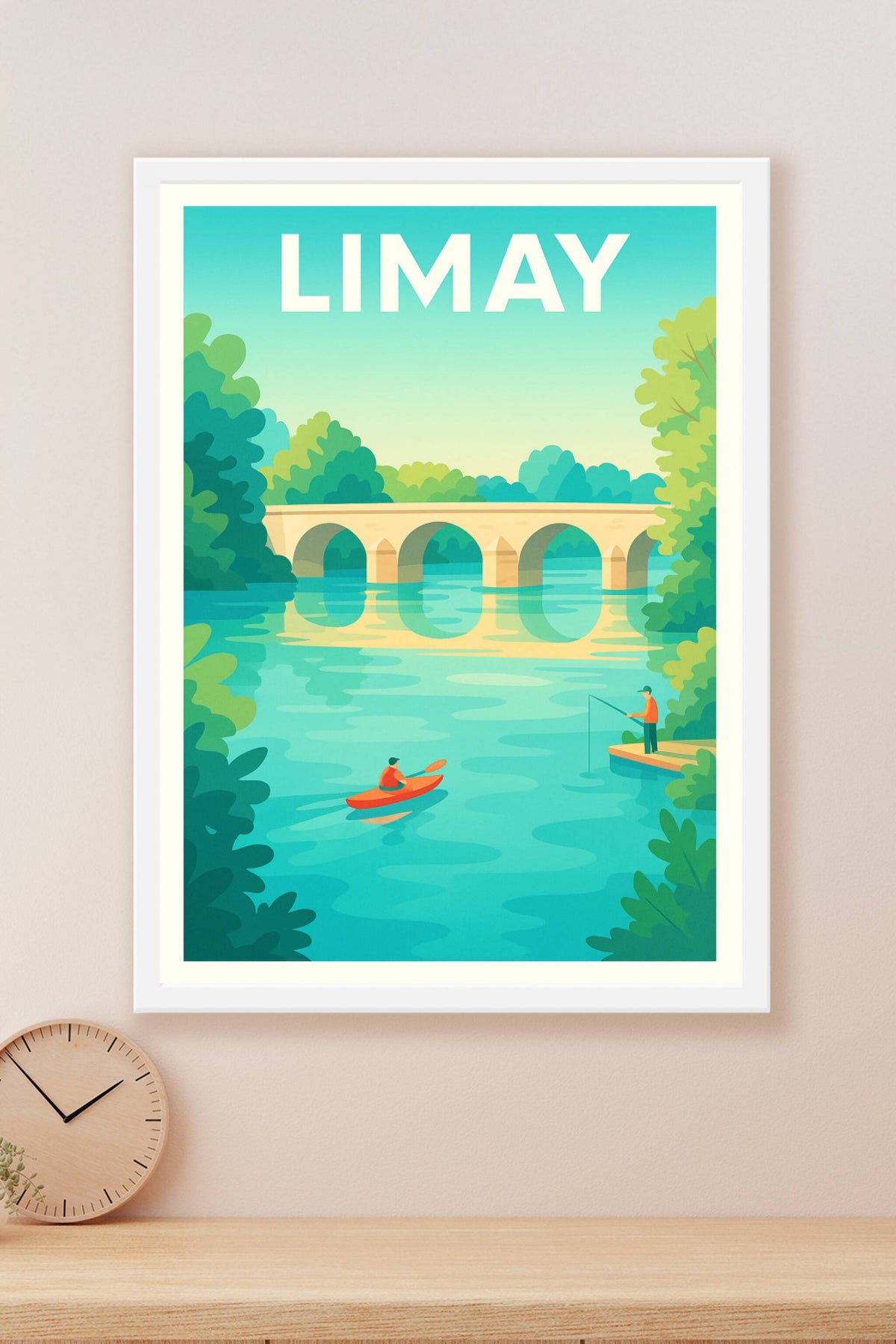 Affiche de Limay - Sérénité au fil de l'eau