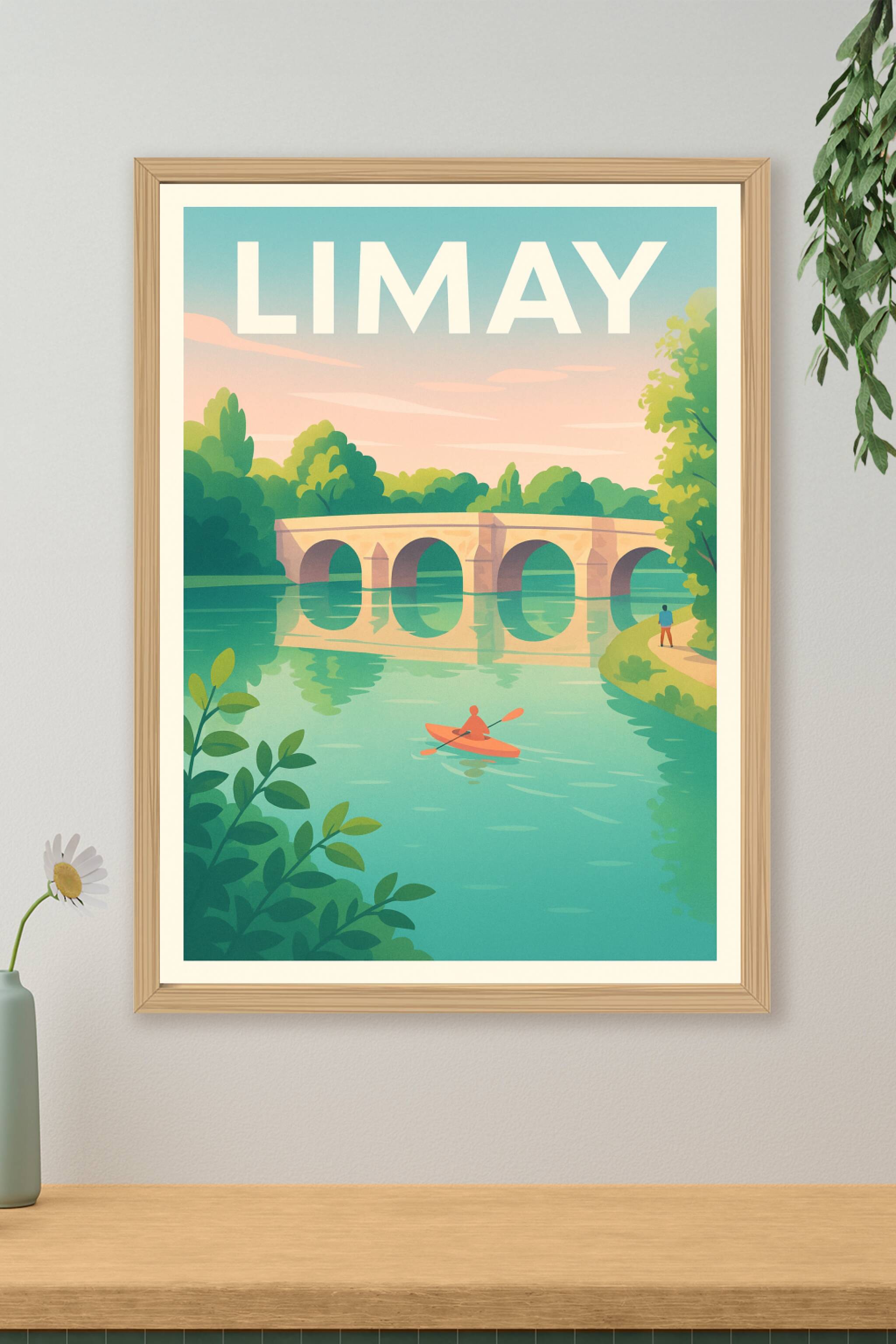 Affiche de Limay - L'évasion au fil de l'eau
