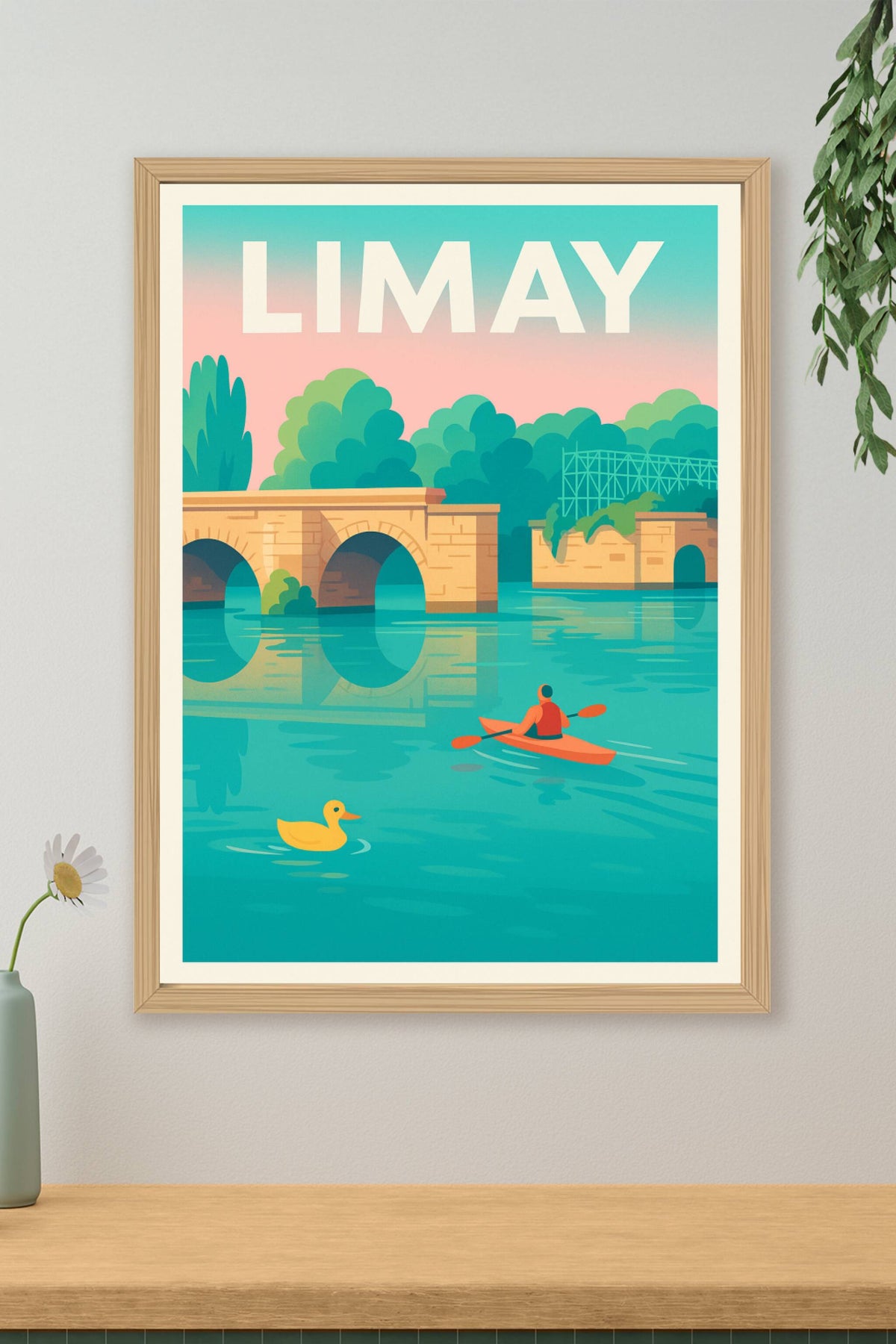 Affiche de Limay - Sérénité au fil de l'eau