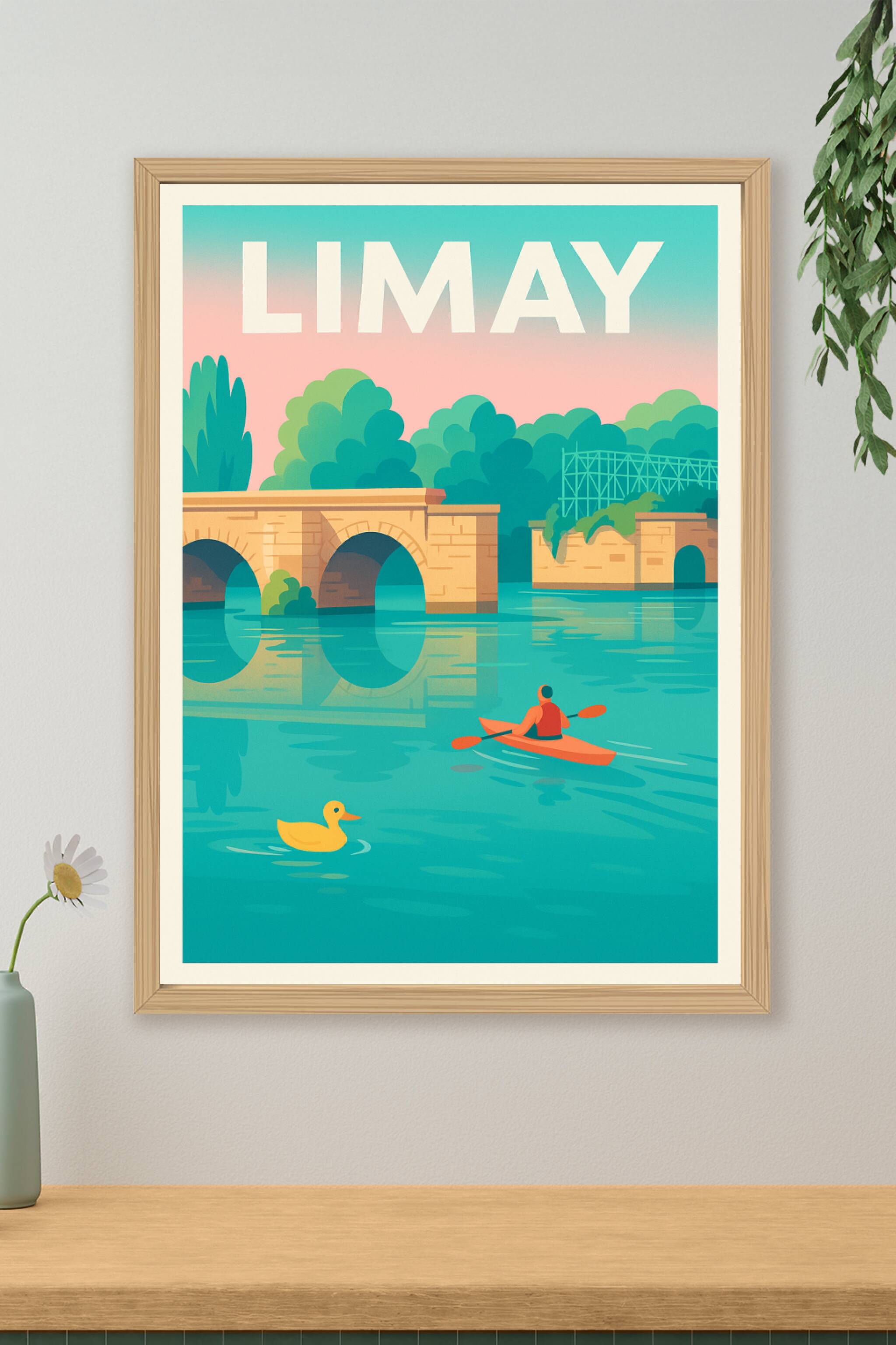 Affiche de Limay - Sérénité au fil de l'eau