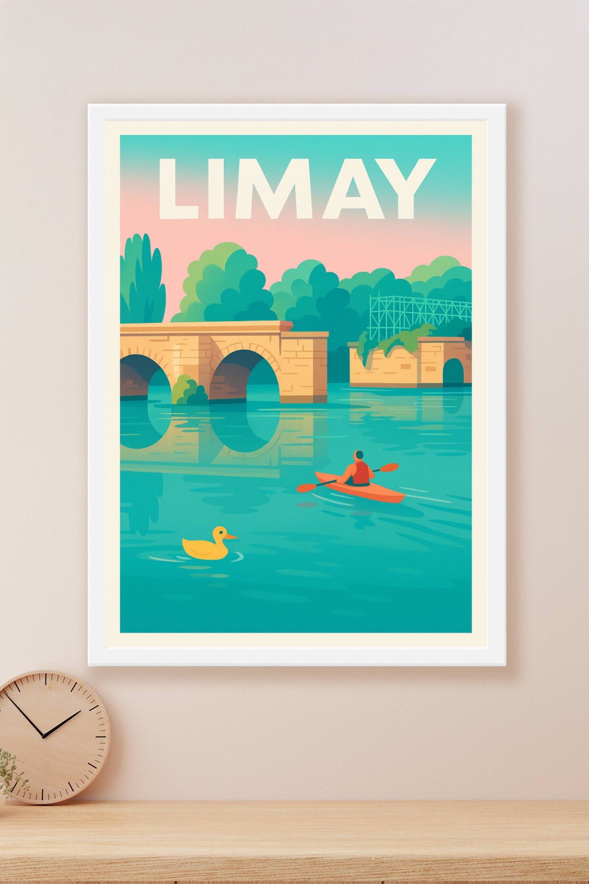 Affiche de Limay - Sérénité au fil de l'eau
