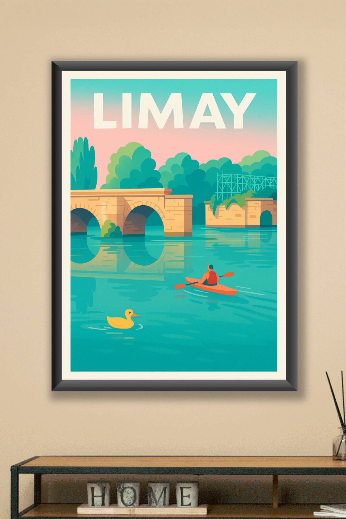 Affiche de Limay - Sérénité au fil de l'eau
