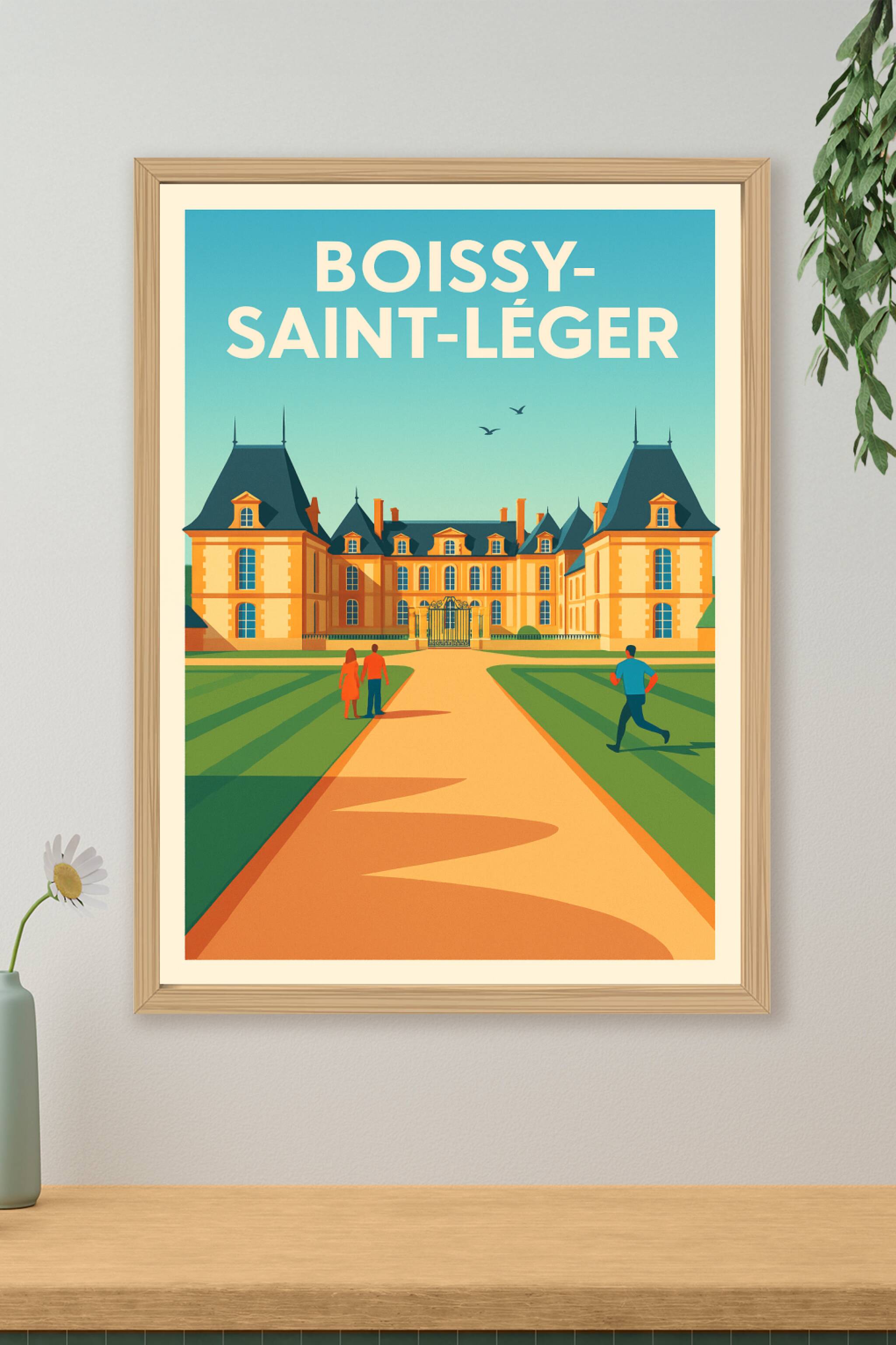 Affiche de Boissy-Saint-Léger - Élégance et Sérénité au Château