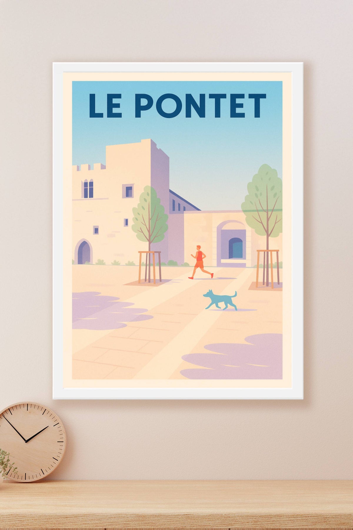 Affiche de Le Pontet - Ambiance paisible et ensoleillée