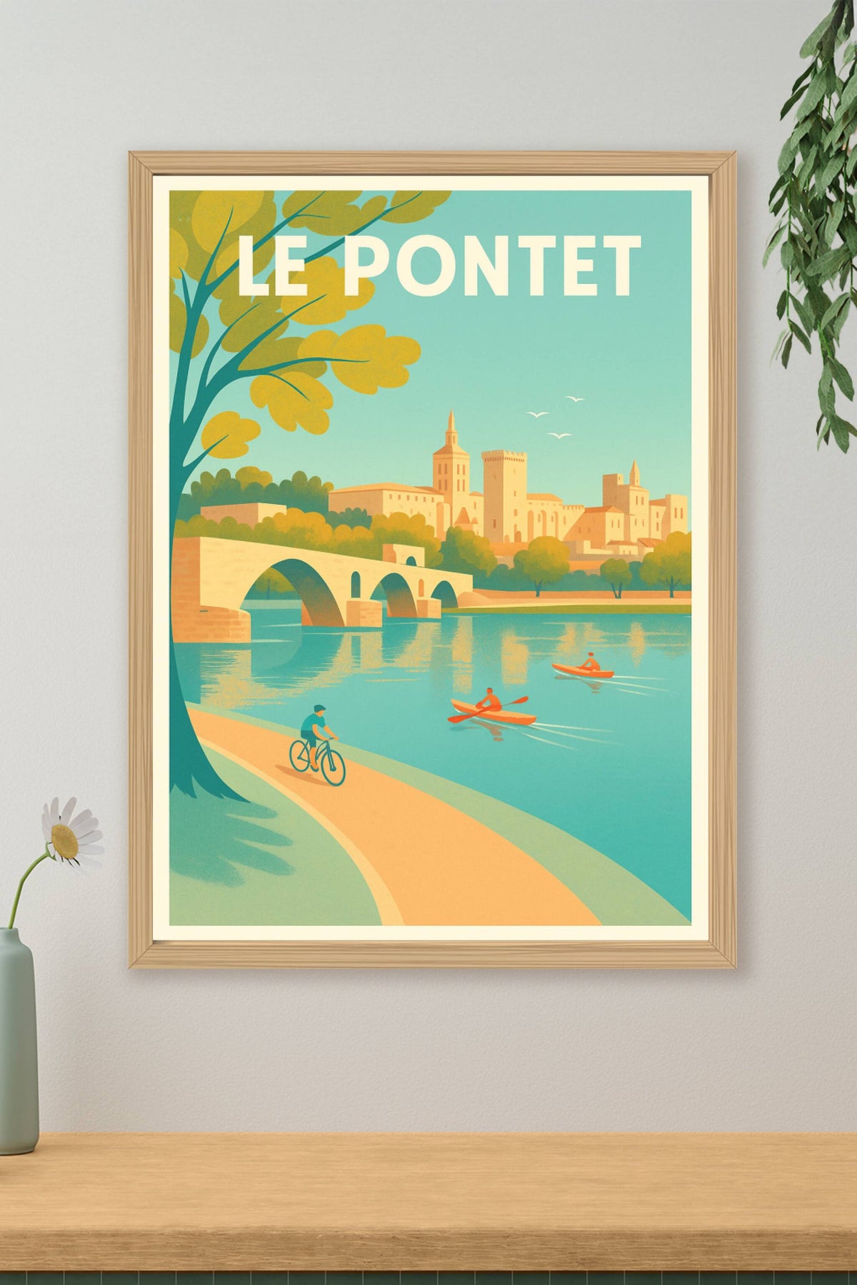 Affiche de Le Pontet - Charme et sérénité en bord de rivière