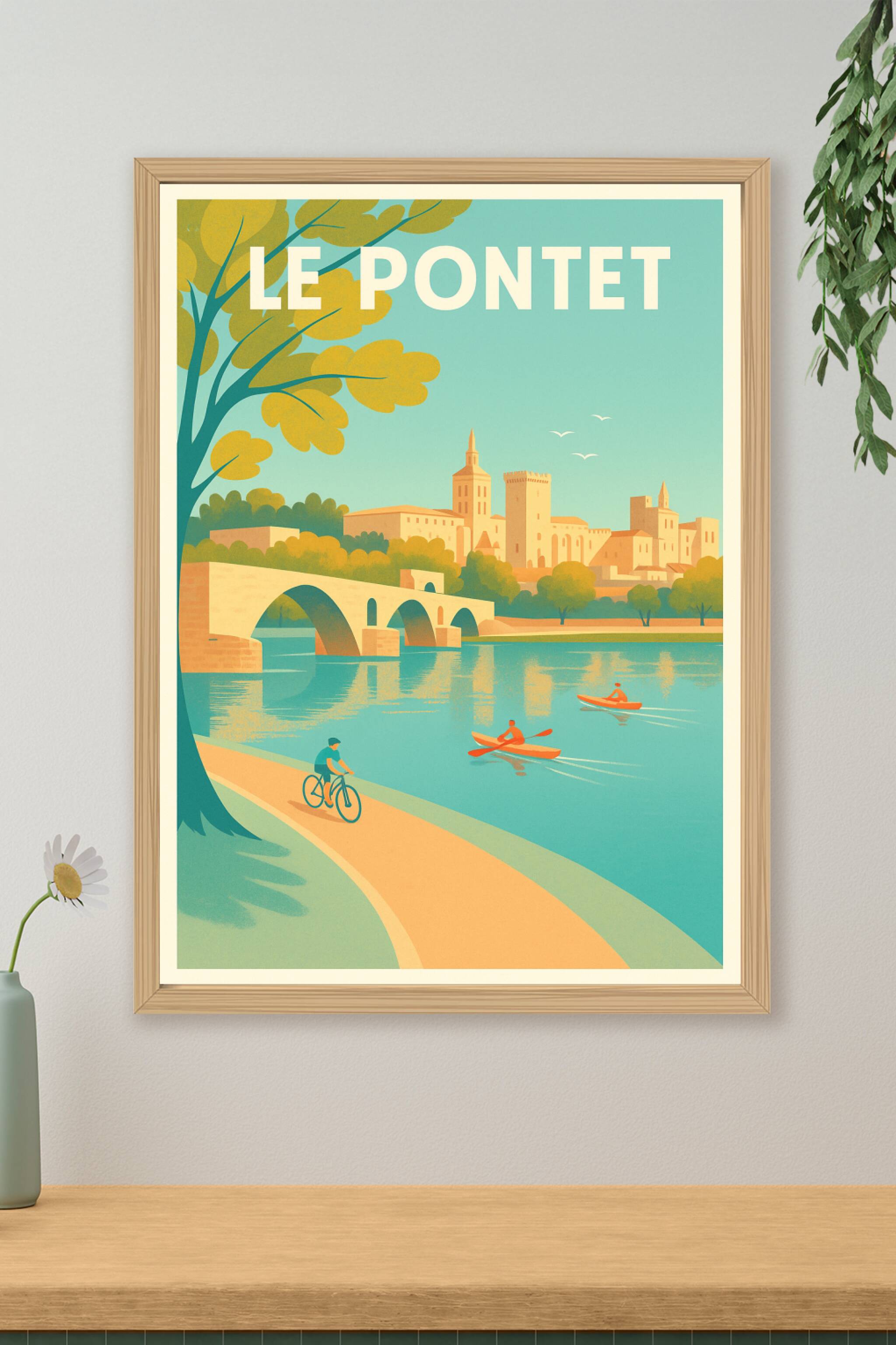 Affiche de Le Pontet - Charme et sérénité en bord de rivière