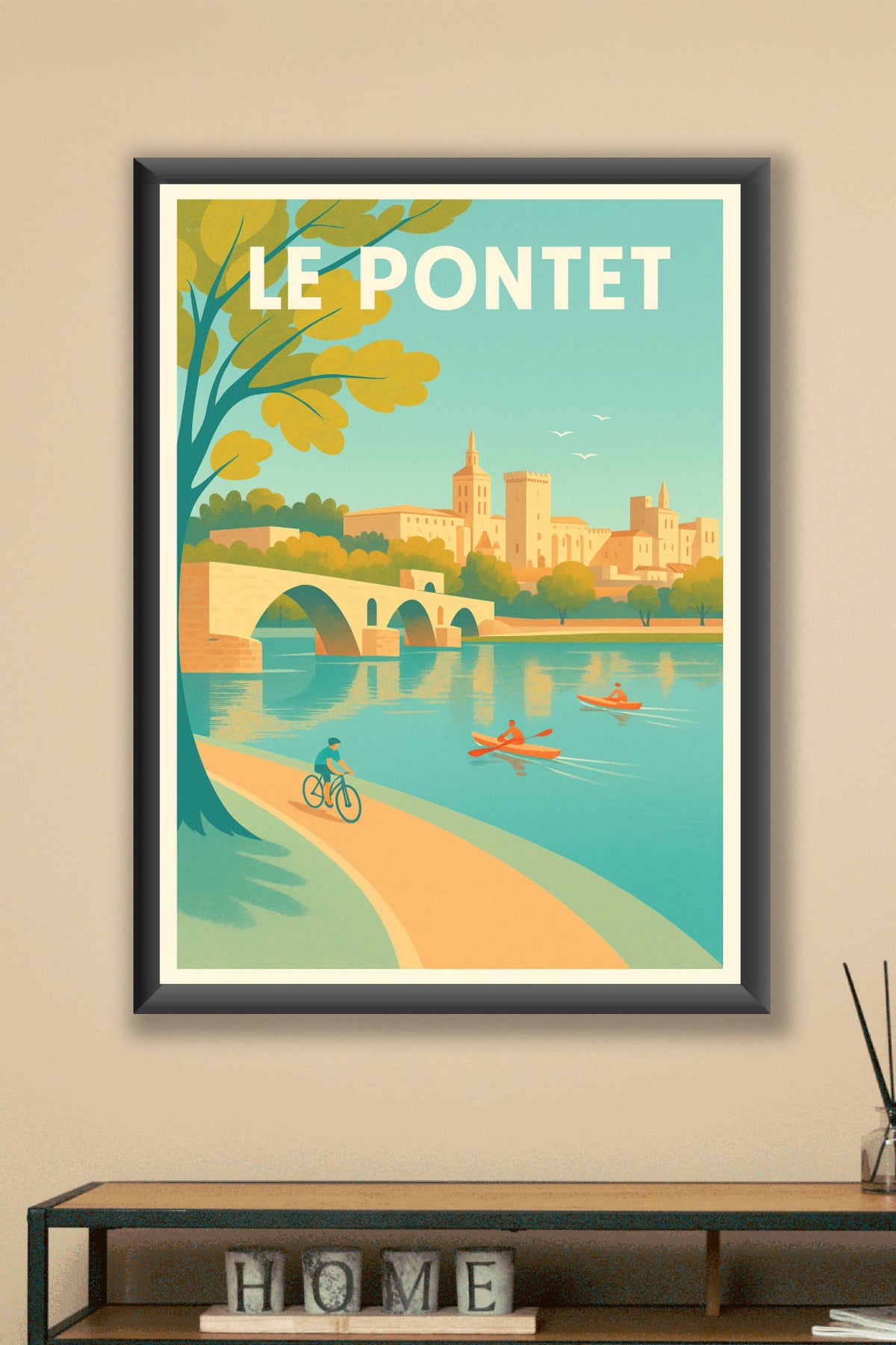 Affiche de Le Pontet - Charme et sérénité en bord de rivière