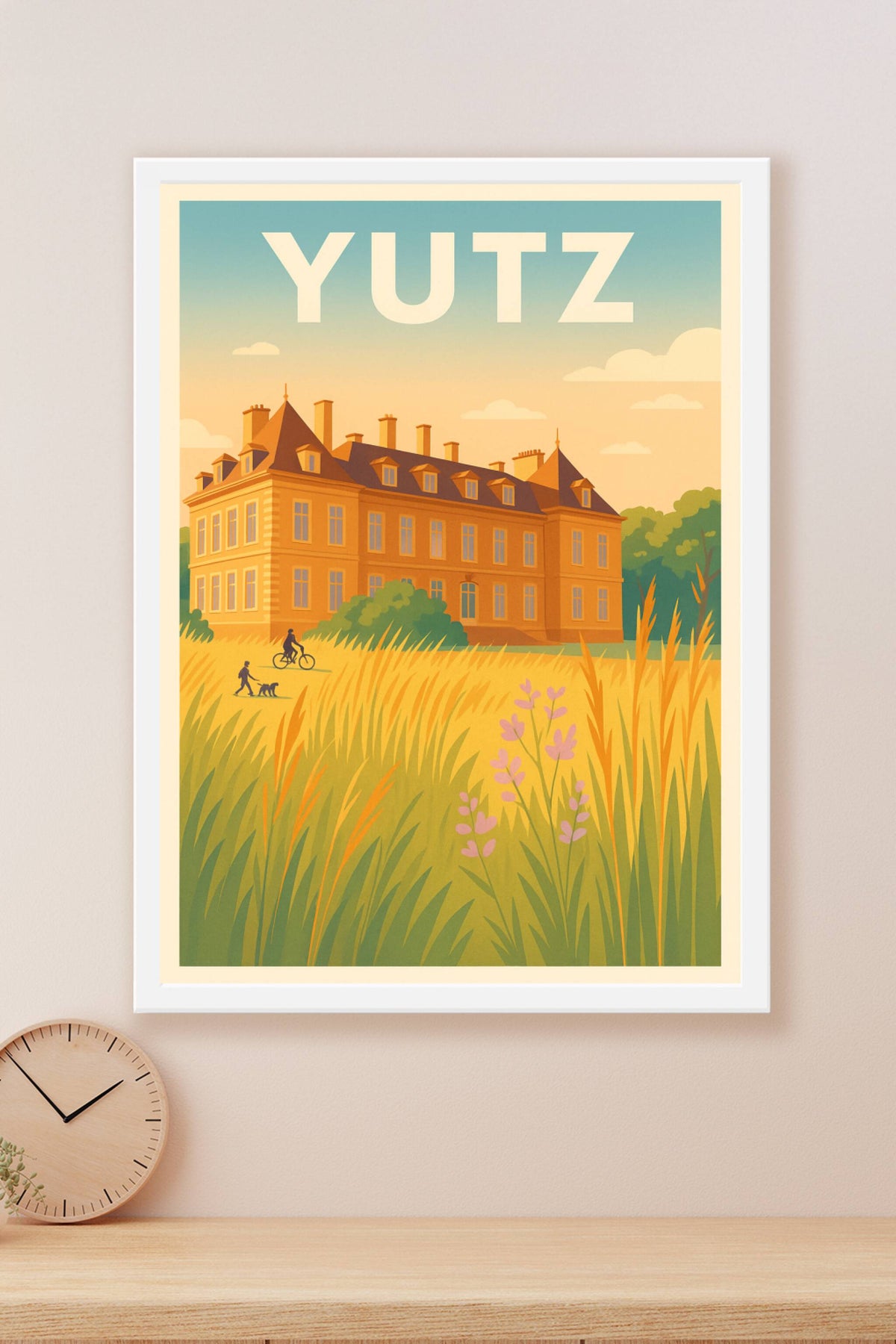 Affiche de Yutz - L'élégance champêtre d'un patrimoine préservé