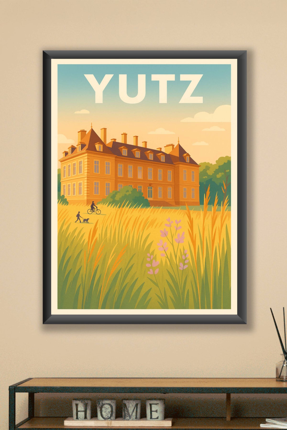Affiche de Yutz - L'élégance champêtre d'un patrimoine préservé