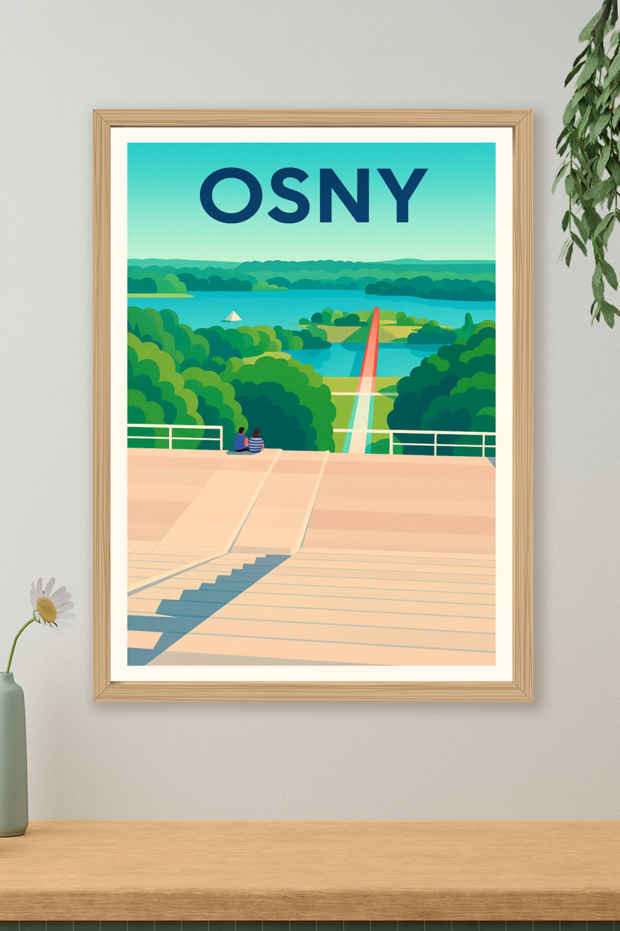 Affiche de Osny - Vue panoramique et sérénité à couper le souffle