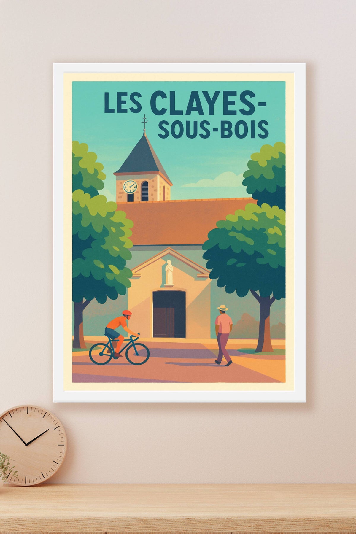Affiche de Les Clayes-sous-Bois - Charme paisible au cœur du village