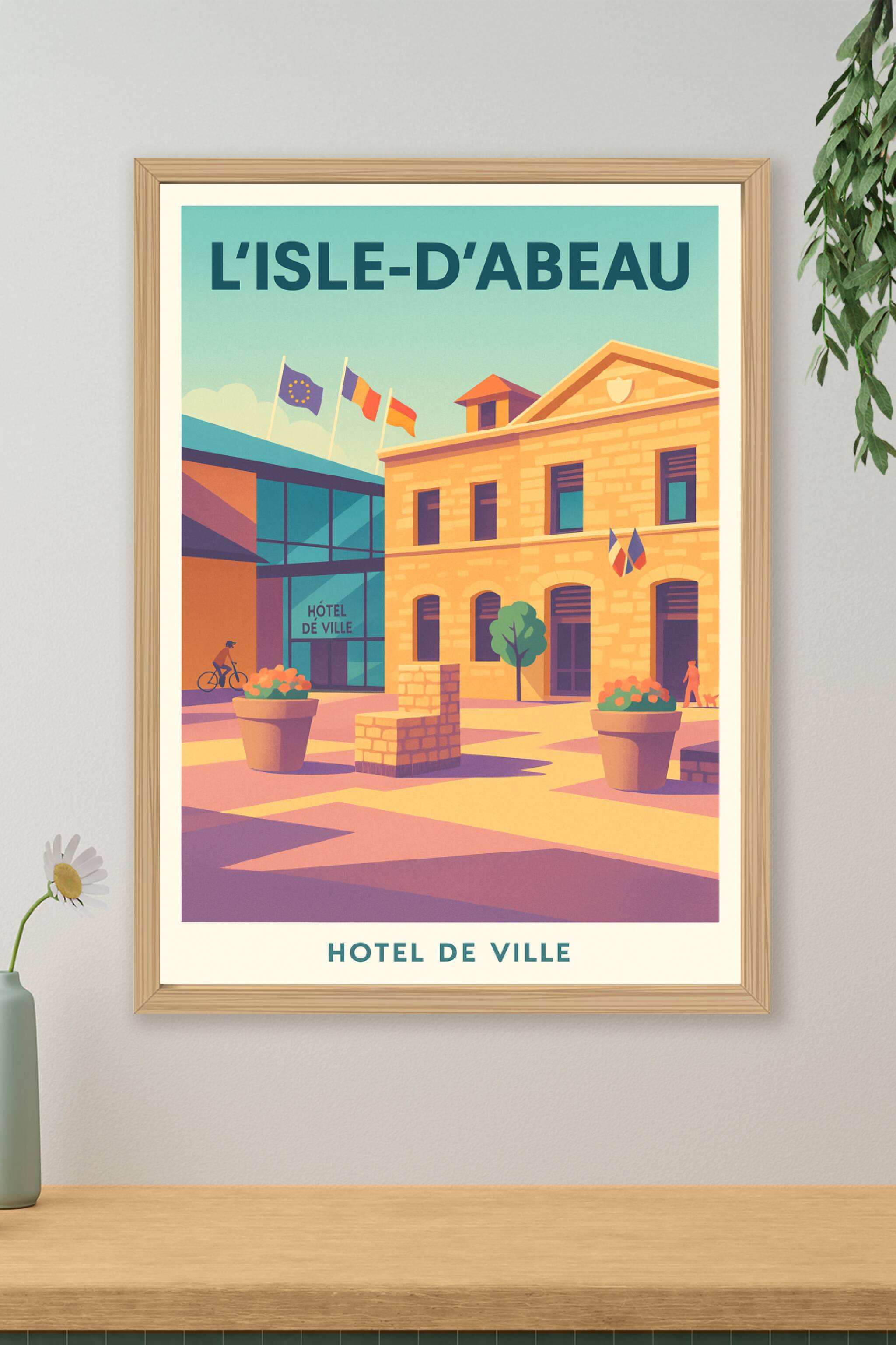 Affiche de L'Isle-d'Abeau - Charme et sérénité à l'Hôtel de Ville
