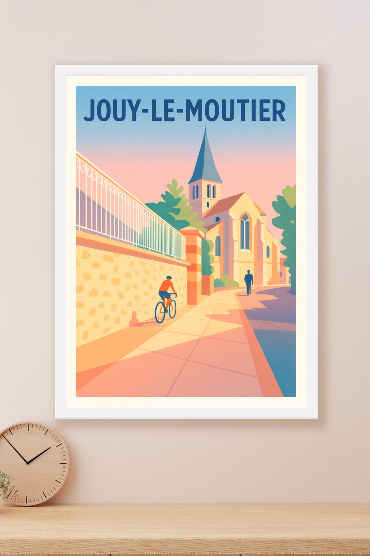 Affiche de Jouy-le-Moutier - Balade en douceur au cœur de la ville
