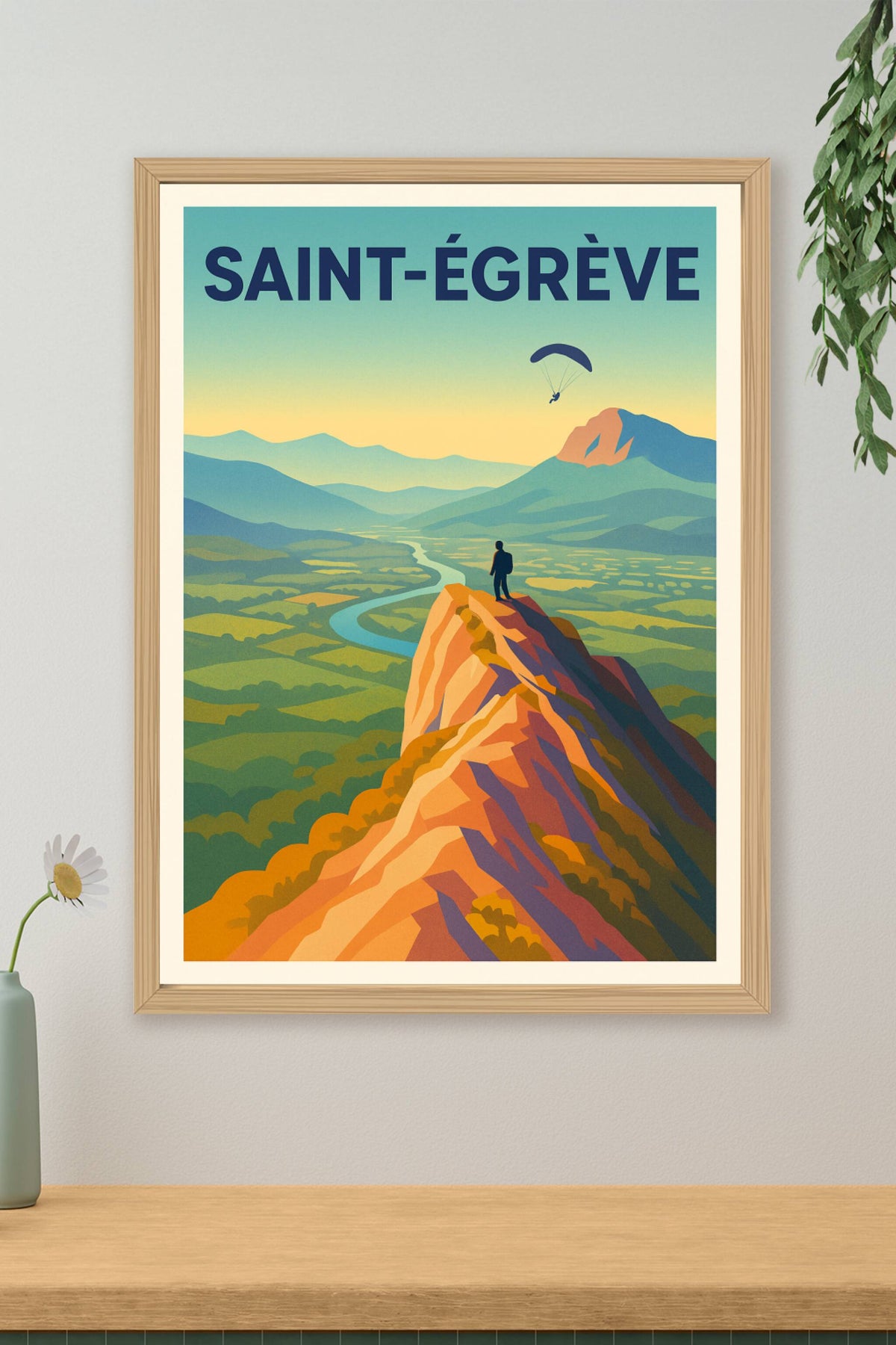 Affiche de Saint-Égrève - Évasion et panorama grandiose