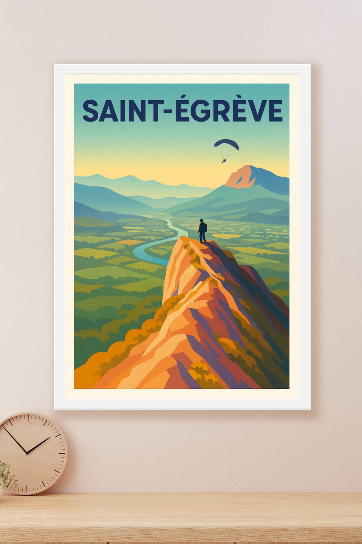 Affiche de Saint-Égrève - Évasion et panorama grandiose