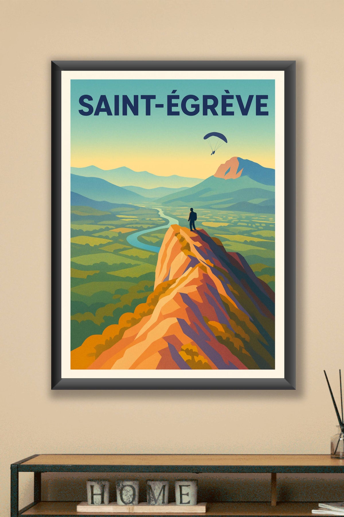 Affiche de Saint-Égrève - Évasion et panorama grandiose
