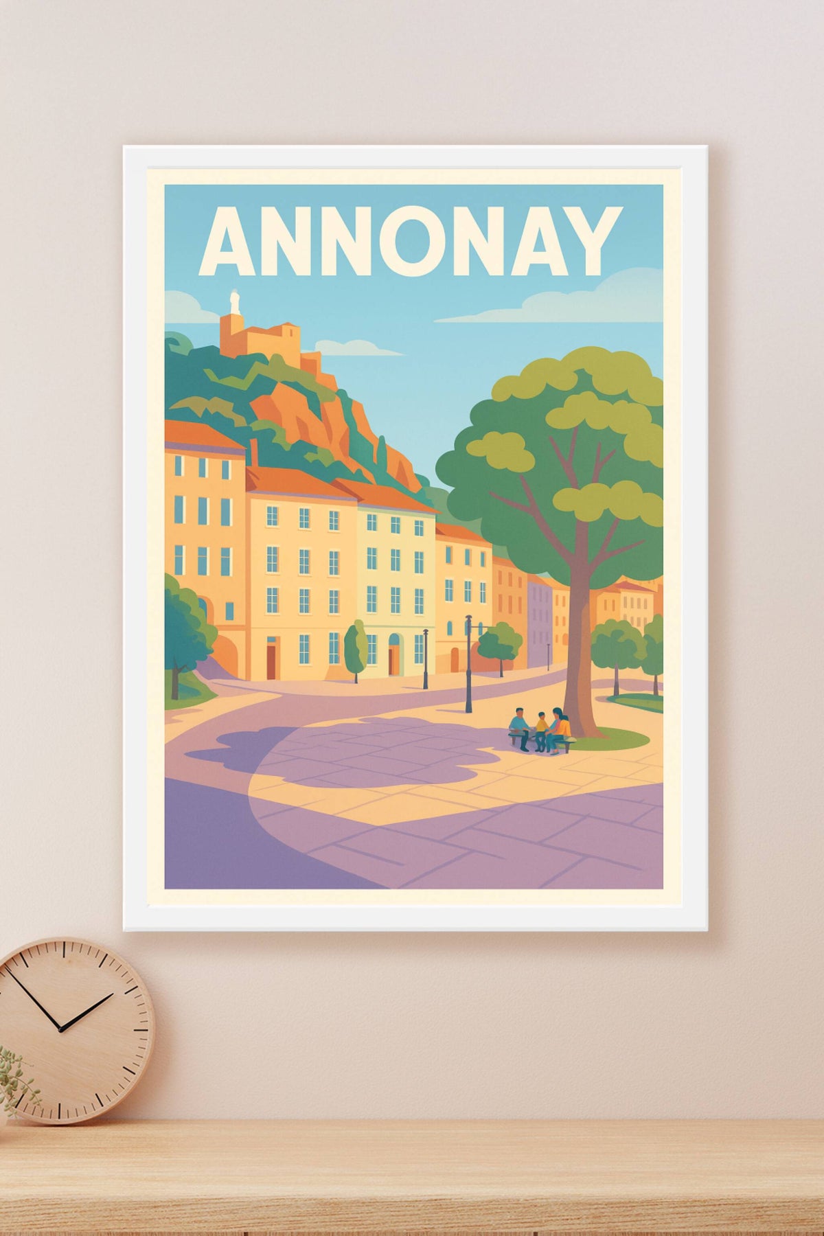 Affiche de Annonay - Charme et douceur en Rhône-Alpes