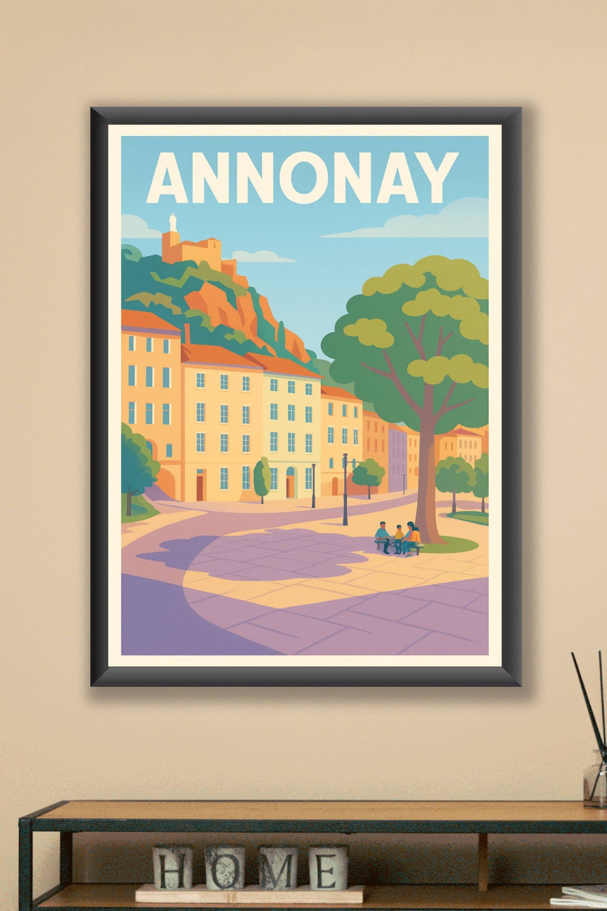 Affiche de Annonay - Charme et douceur en Rhône-Alpes