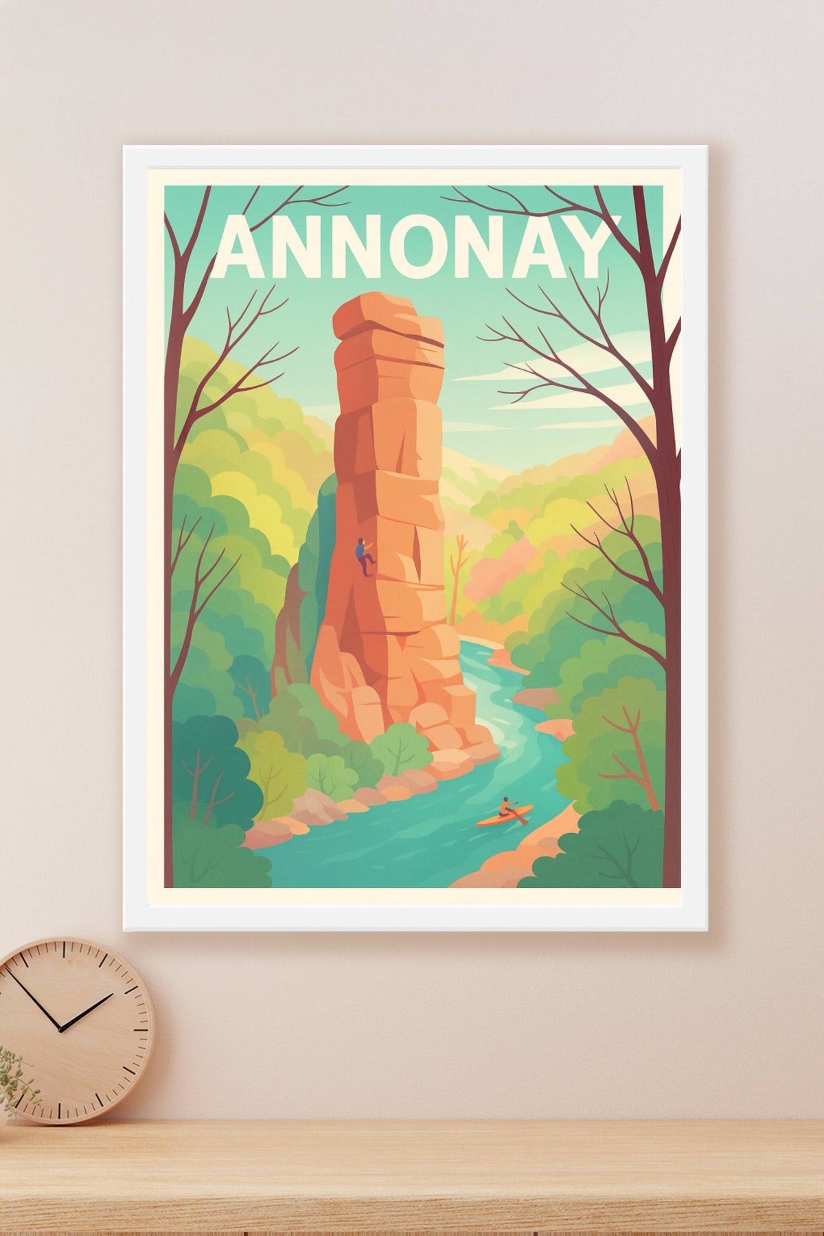 Affiche de Annonay - Aventures et nature au fil de l'eau