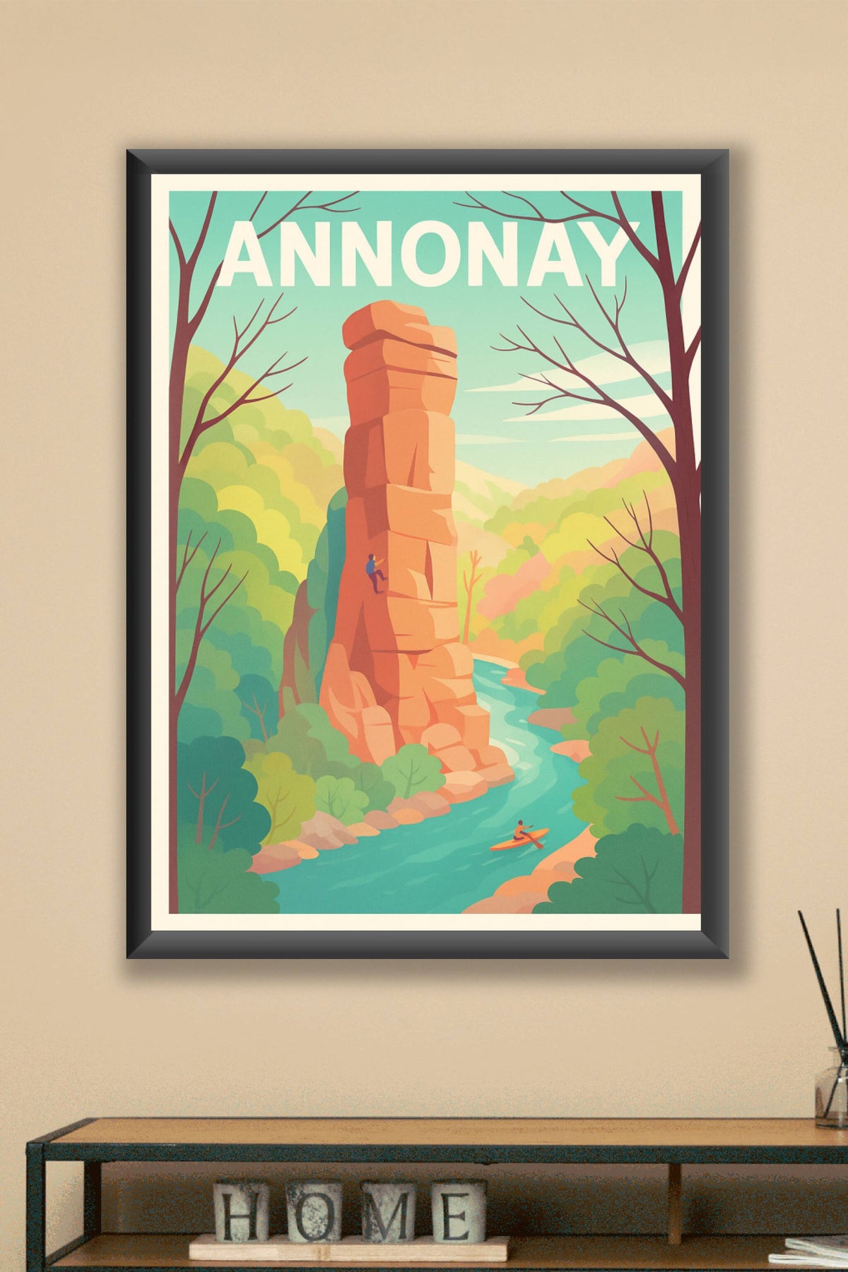 Affiche de Annonay - Aventures et nature au fil de l'eau