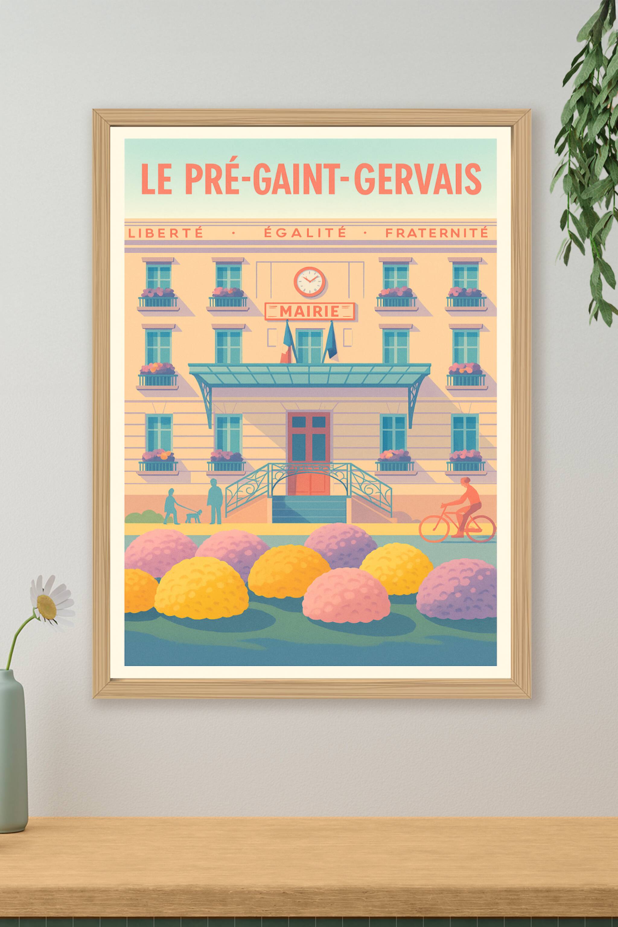 Affiche de Le Pré-Saint-Gervais - Charme et sérénité au cœur de la mairie