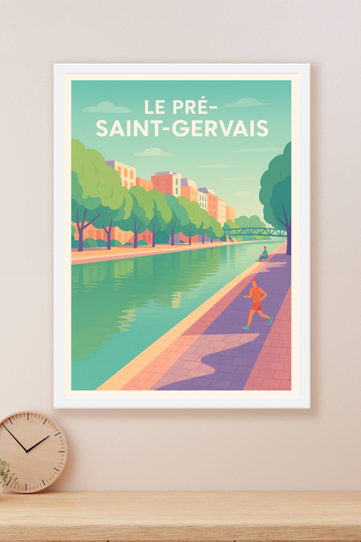 Affiche de Le Pré-Saint-Gervais - Sérénité au bord de l'eau