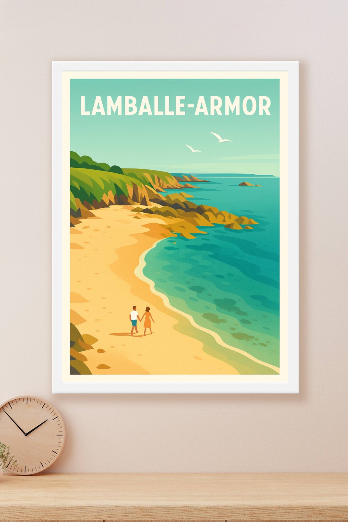 Affiche de Lamballe-Armor - Douceur bretonne en bord de mer