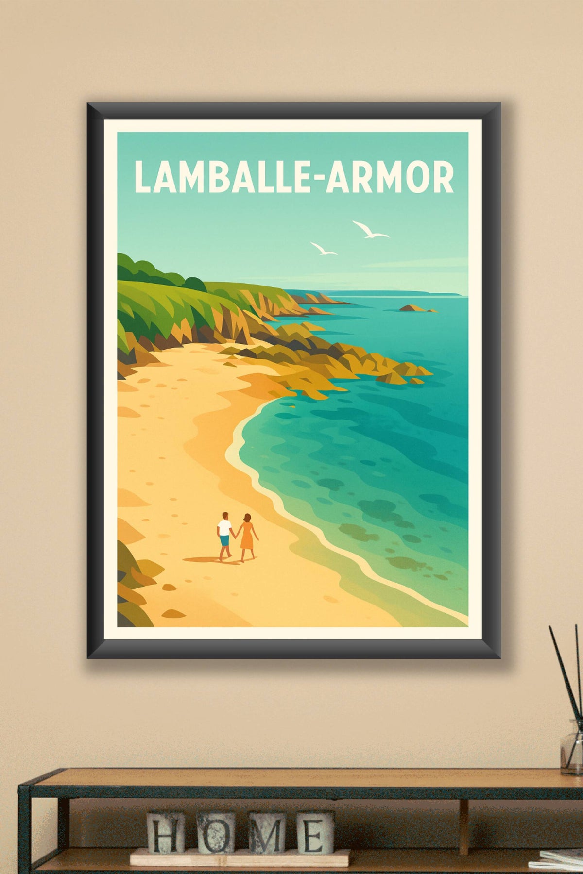 Affiche de Lamballe-Armor - Douceur bretonne en bord de mer