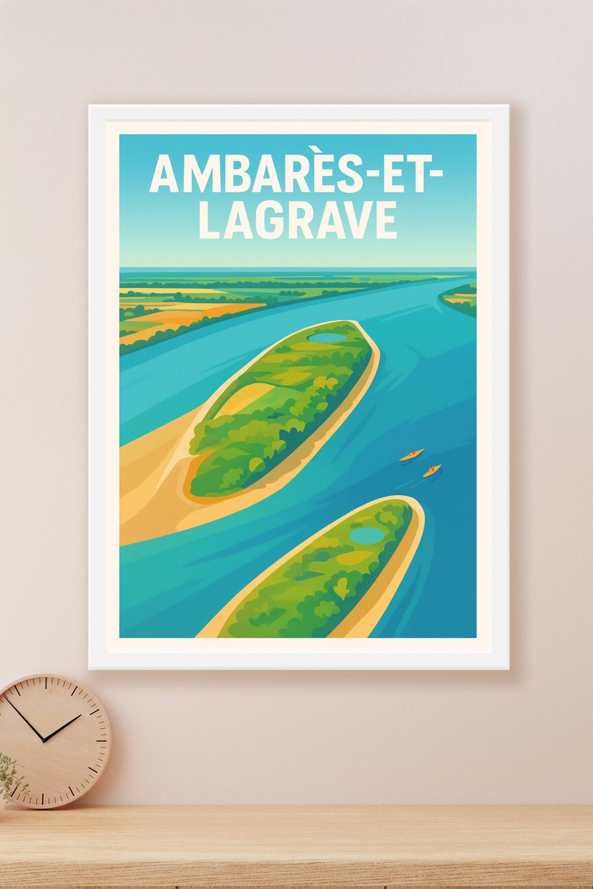 Affiche de Ambarès-et-Lagrave - Évasion fluviale en pleine nature