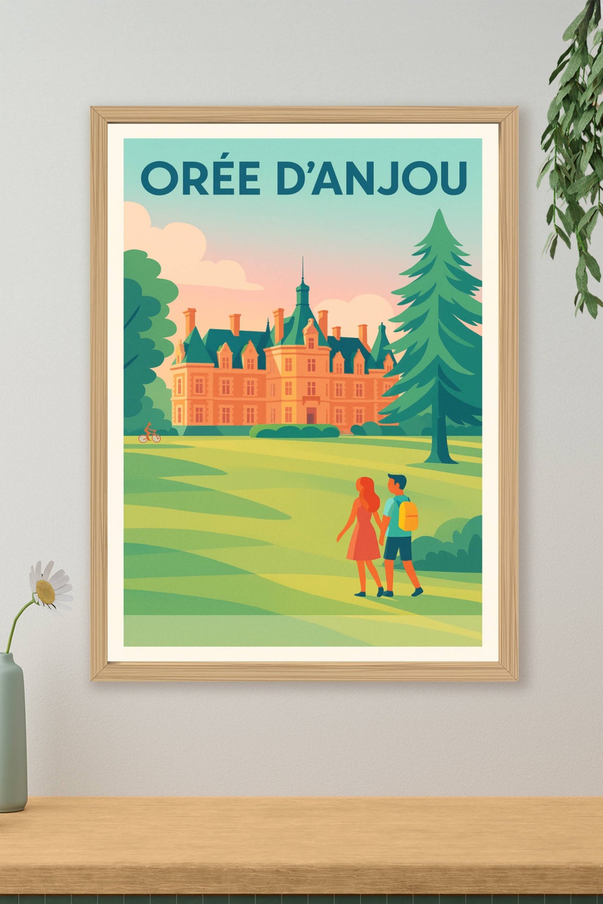Affiche de Orée d'Anjou - Un havre de paix et de patrimoine