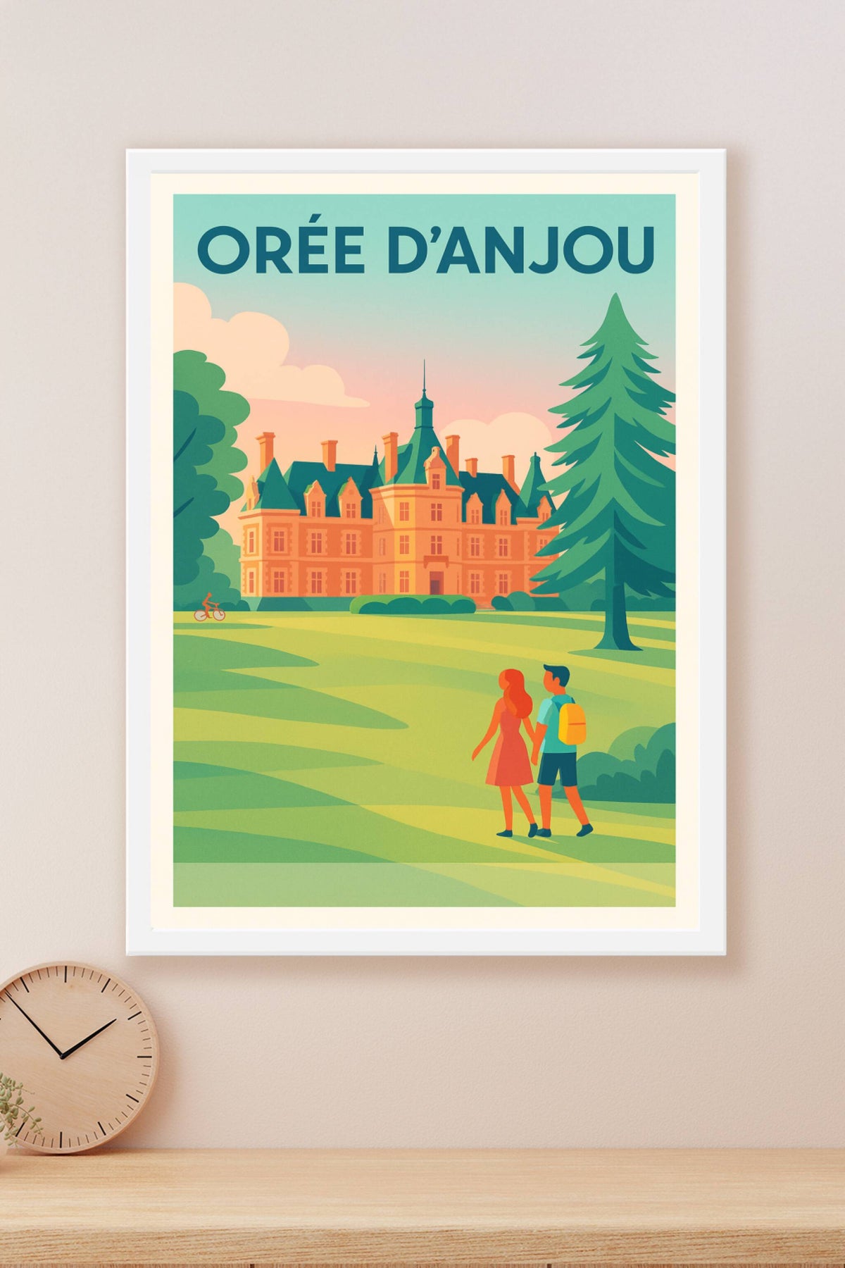Affiche de Orée d'Anjou - Un havre de paix et de patrimoine