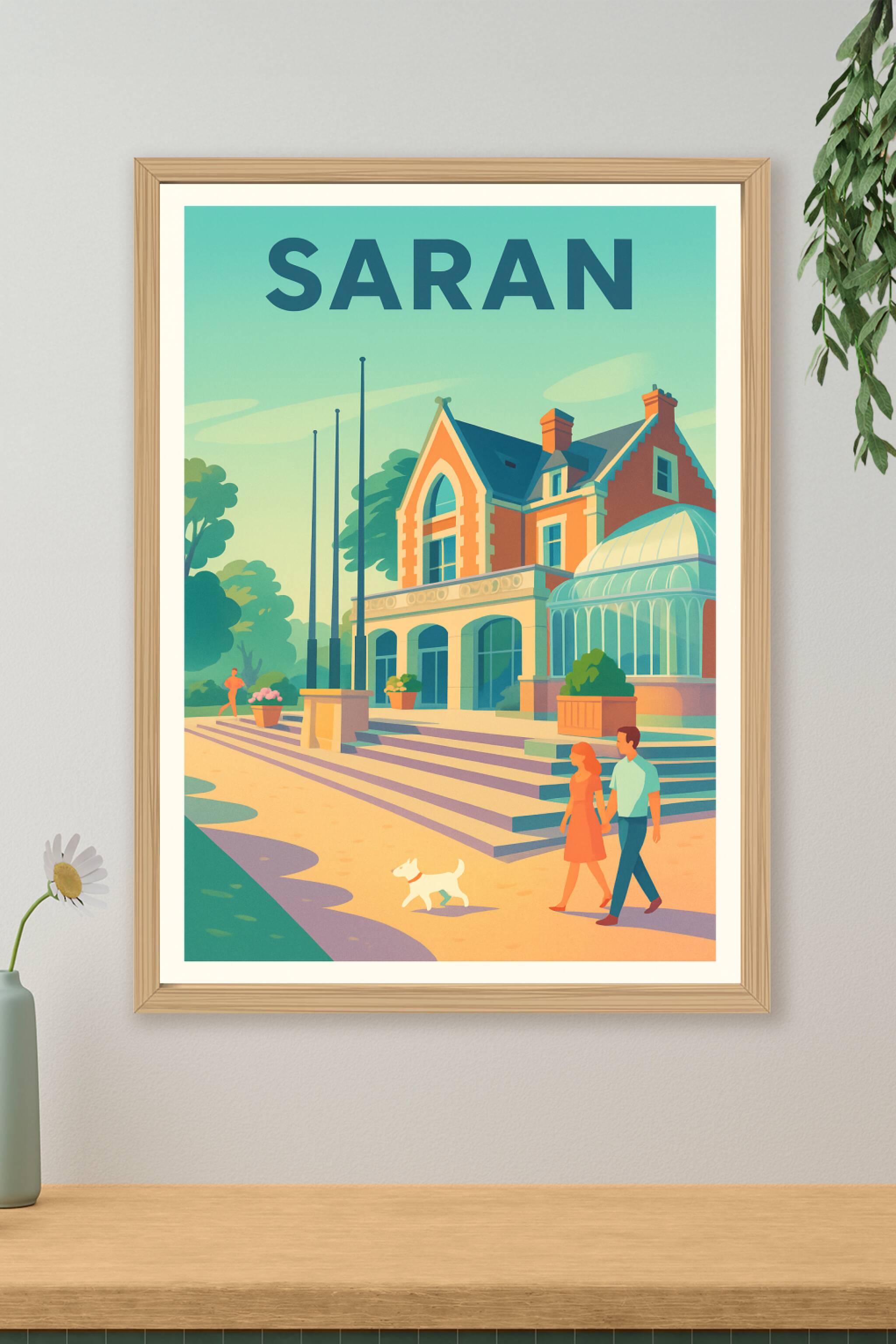 Affiche de Saran - Charme et sérénité à la villa historique