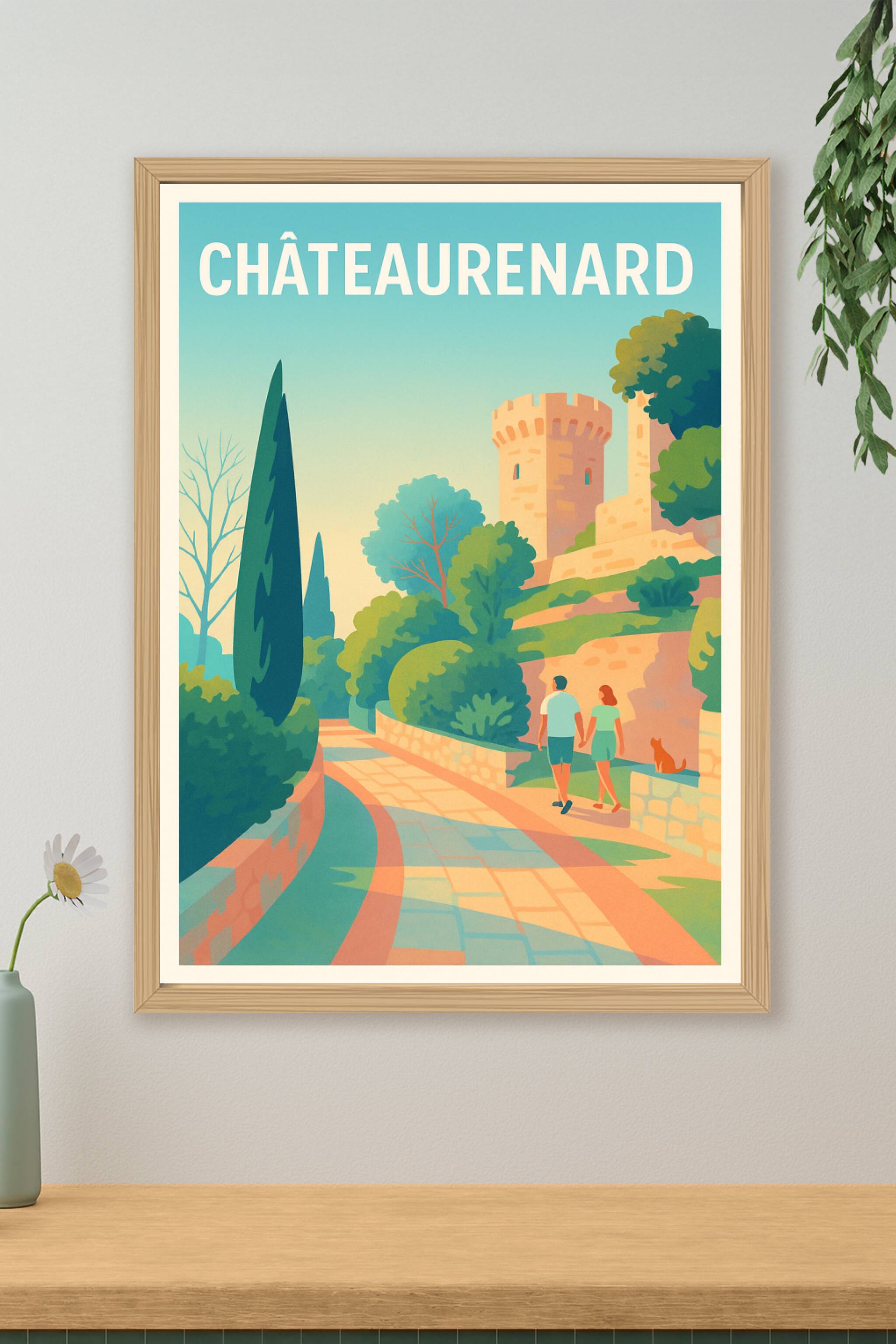 Affiche de Châteaurenard - Promenade au cœur du patrimoine