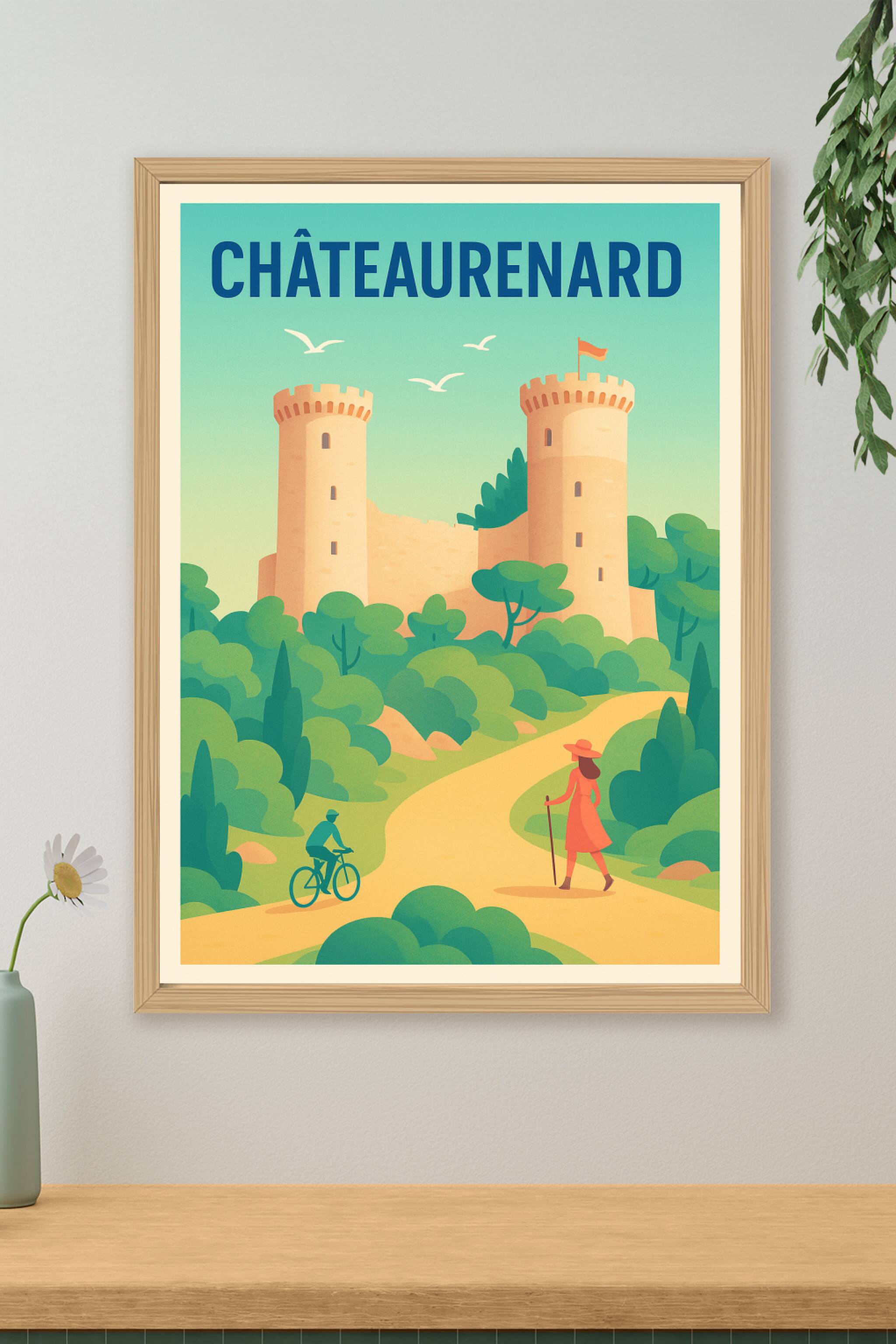 Affiche de Châteaurenard - Flâneries au château médiéval