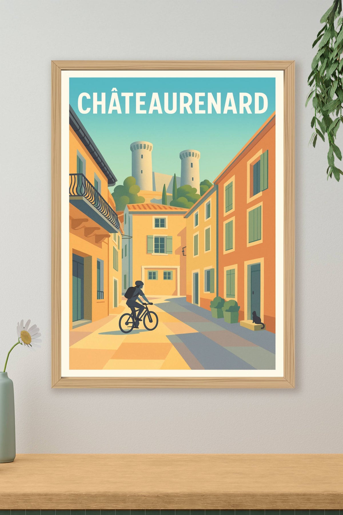 Affiche de Châteaurenard - Balade en douceur dans une ville historique