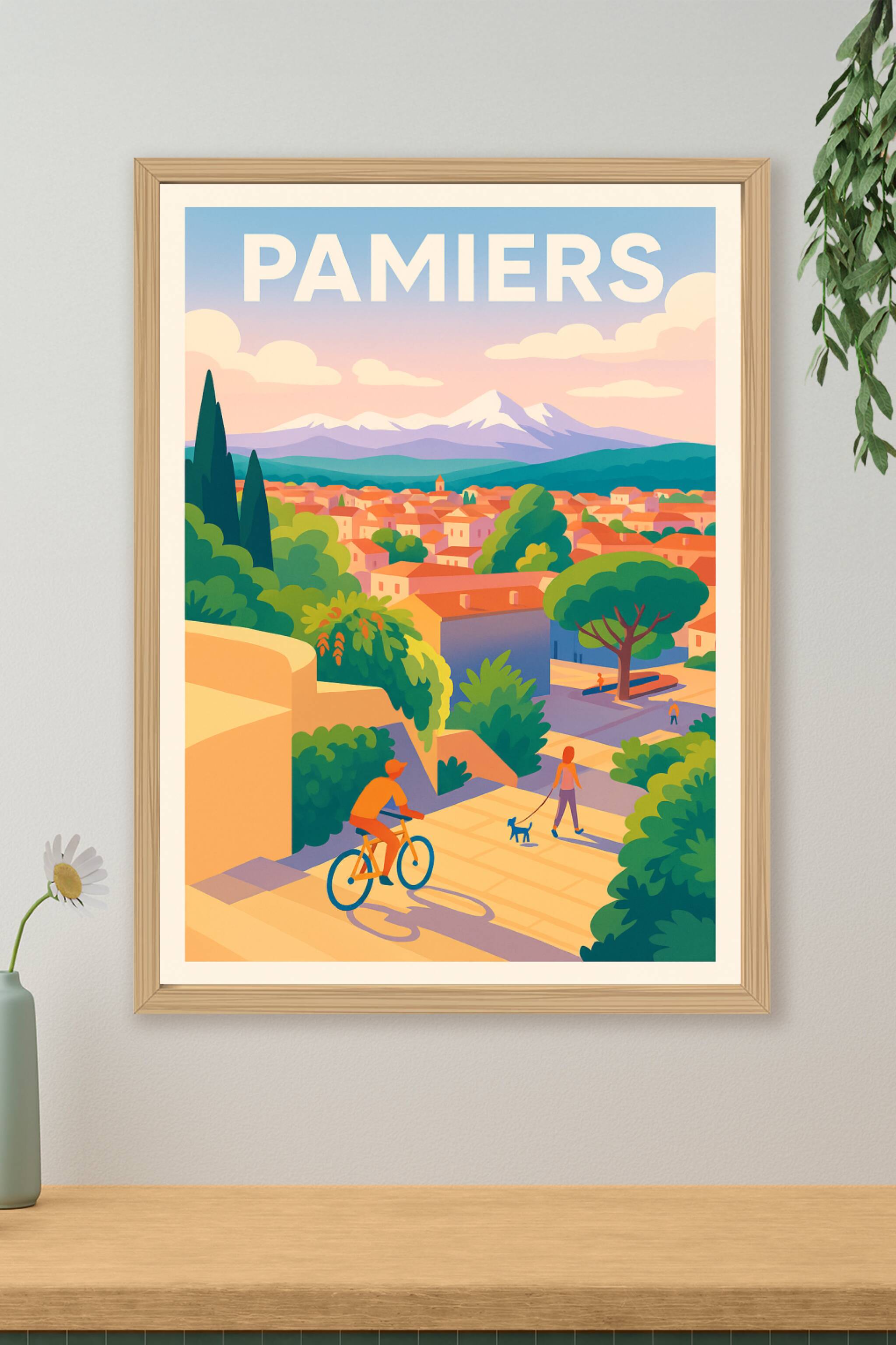 Affiche de Pamiers - Évasion Provençale en Douceur