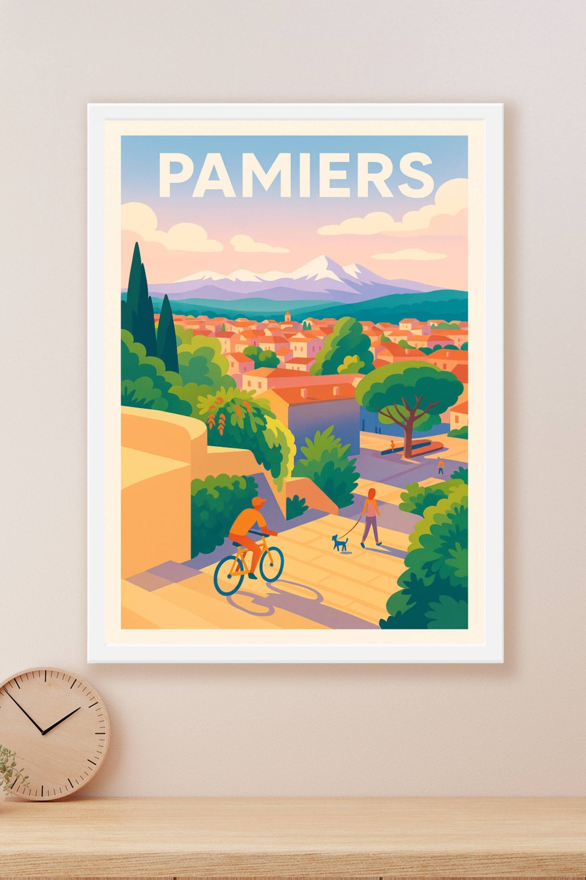 Affiche de Pamiers - Évasion Provençale en Douceur