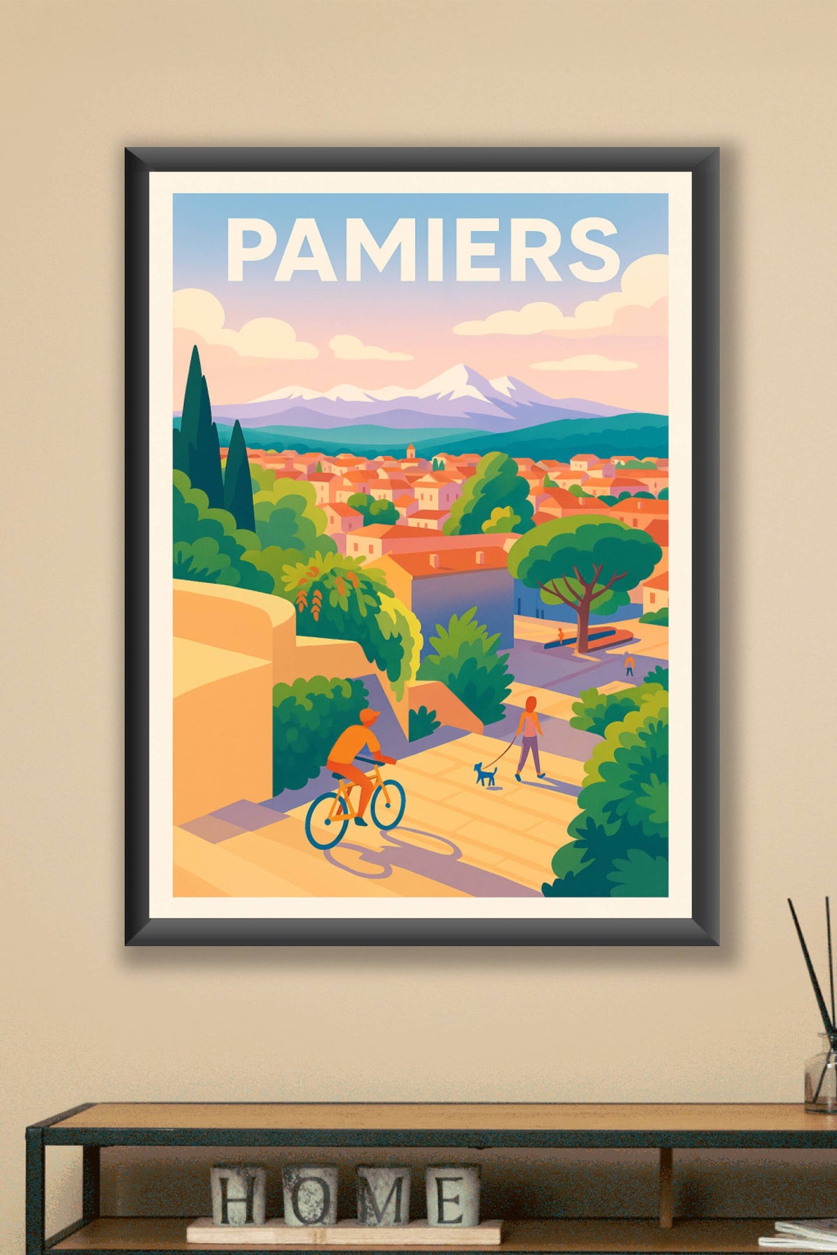 Affiche de Pamiers - Évasion Provençale en Douceur
