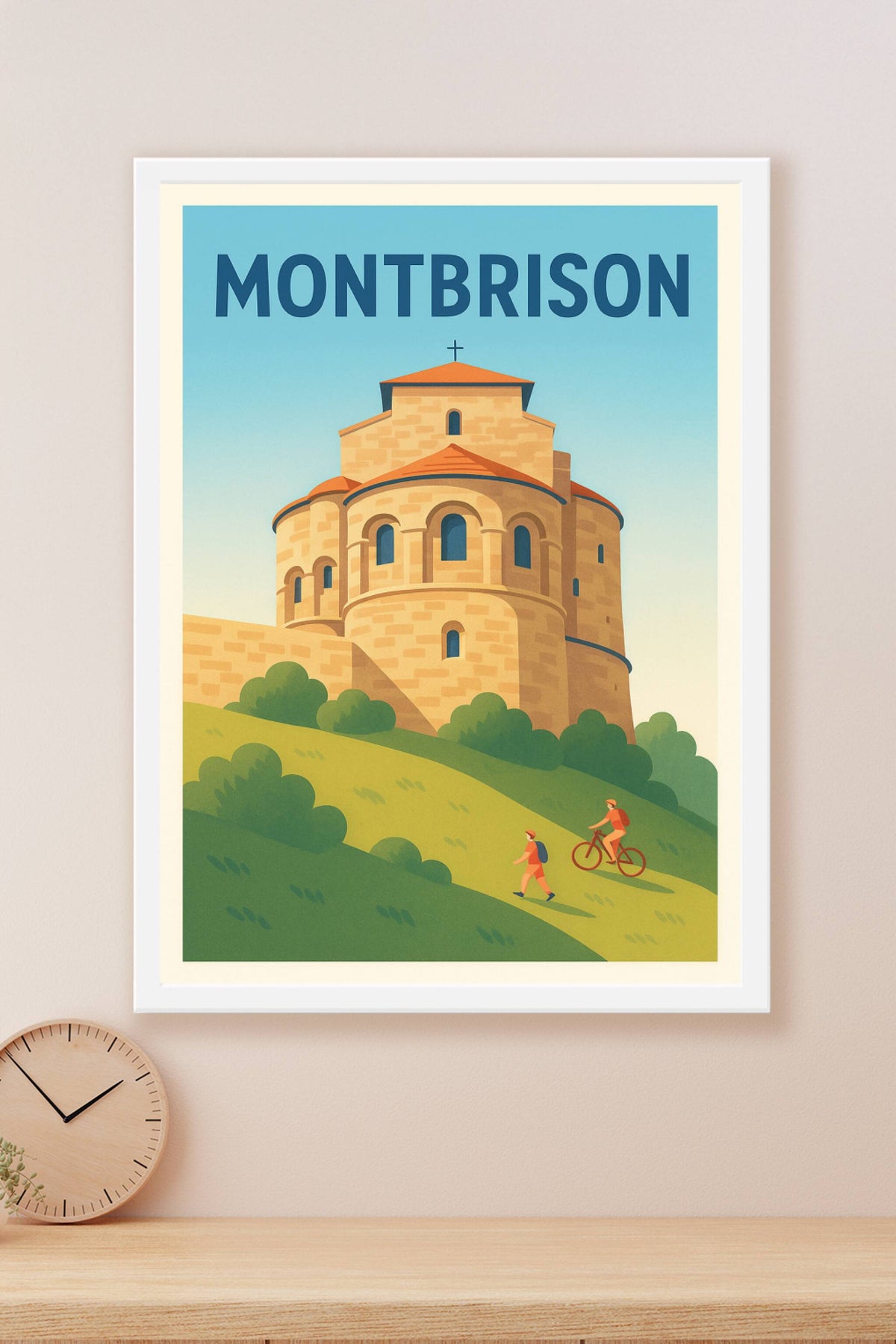 Affiche de Montbrison - Patrimoine et nature à découvrir