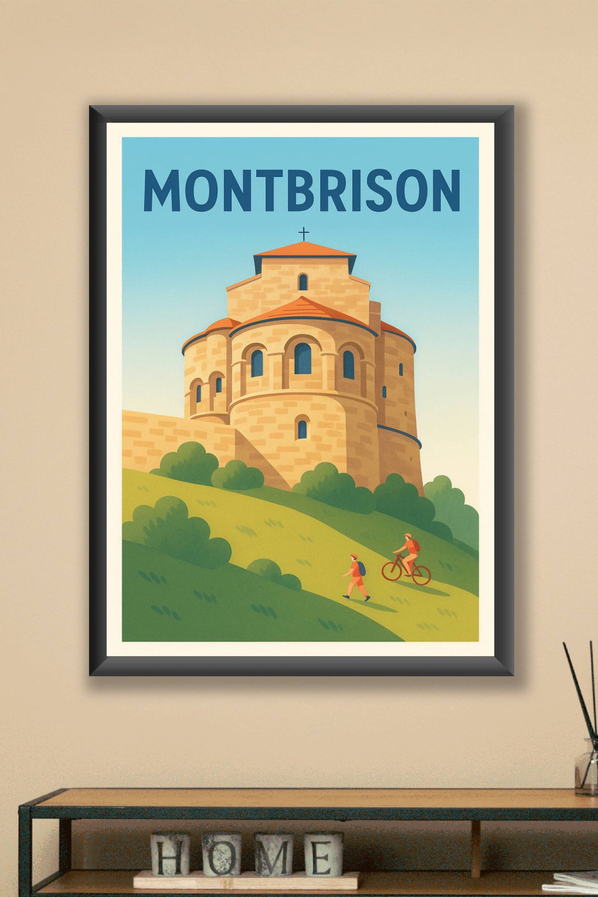 Affiche de Montbrison - Patrimoine et nature à découvrir