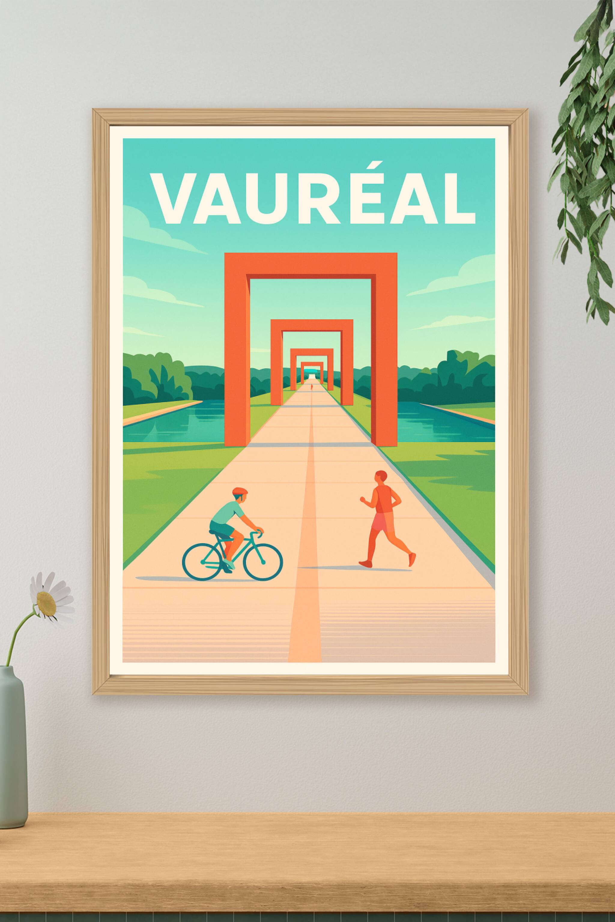 Affiche de Vauréal - L'Art du Chemin Infini