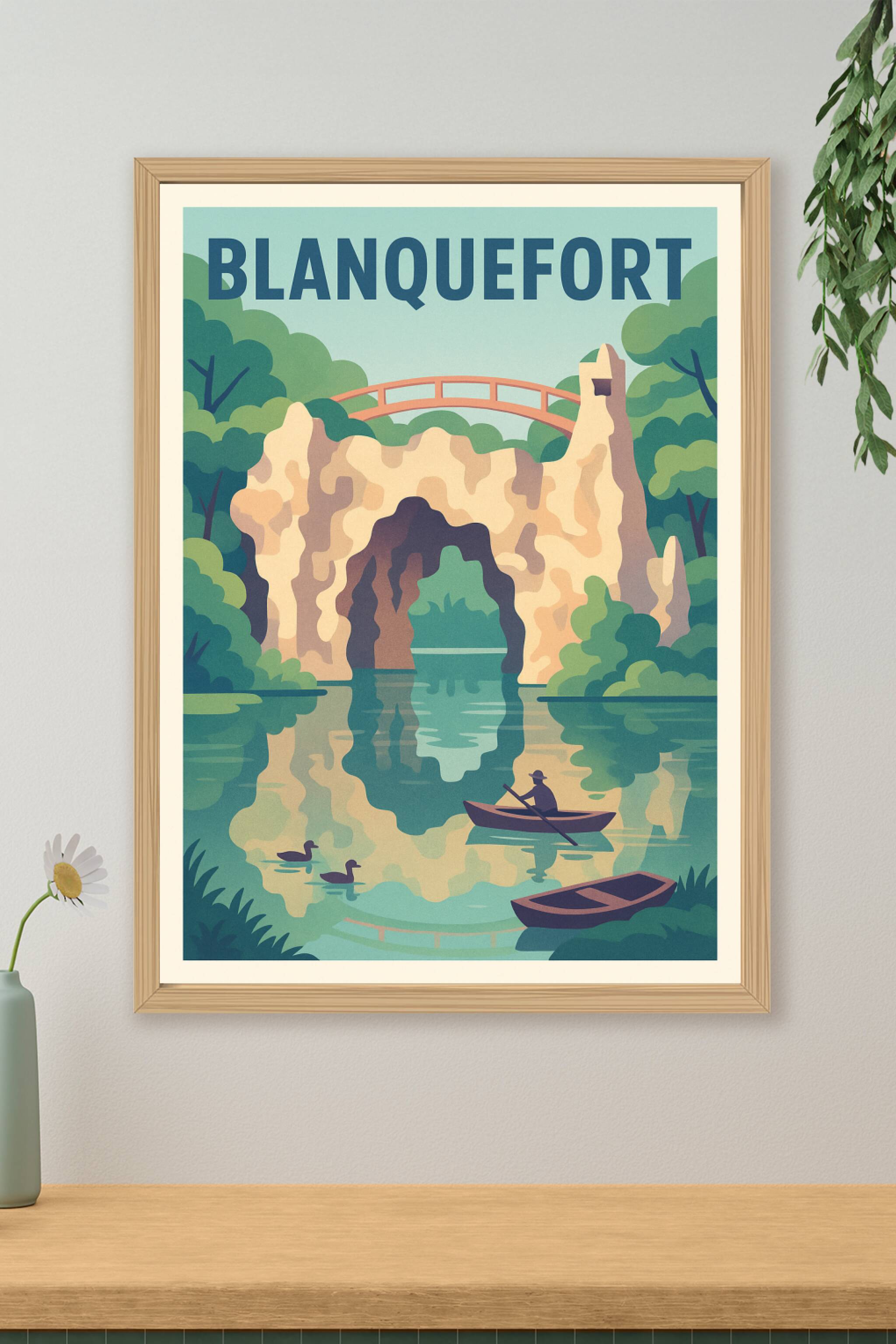 Affiche de Blanquefort - Évasion bucolique au bord de l'eau
