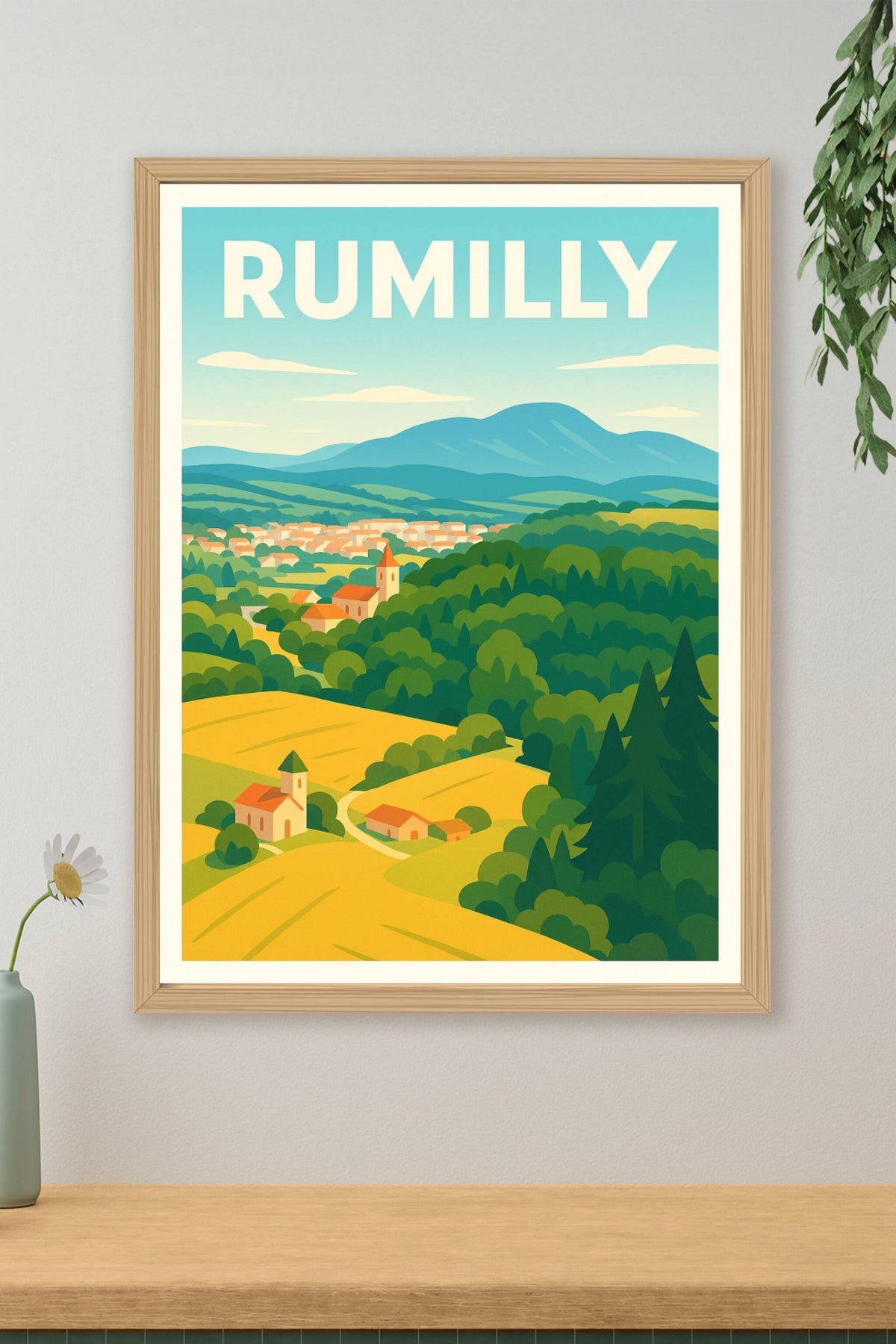 Affiche de Rumilly - Charme bucolique au cœur de la nature