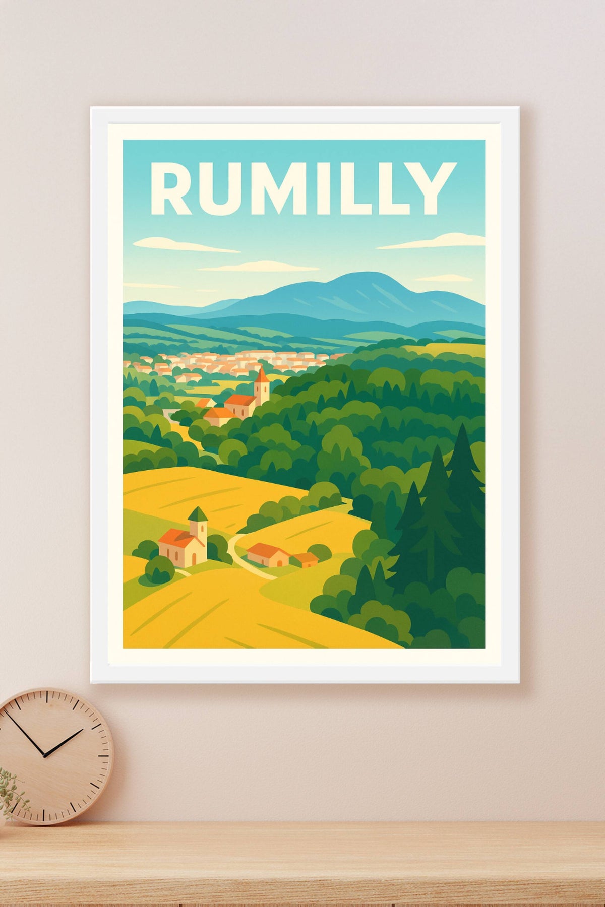 Affiche de Rumilly - Charme bucolique au cœur de la nature