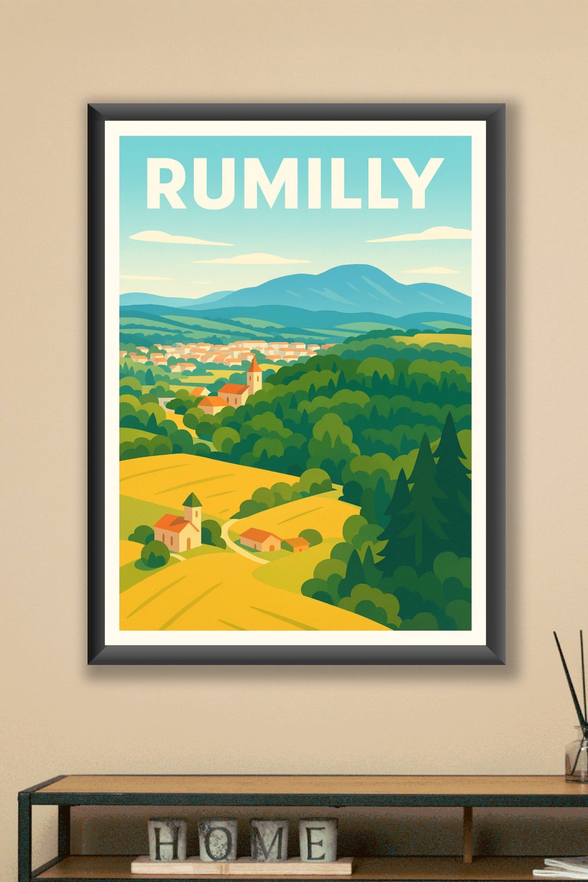 Affiche de Rumilly - Charme bucolique au cœur de la nature