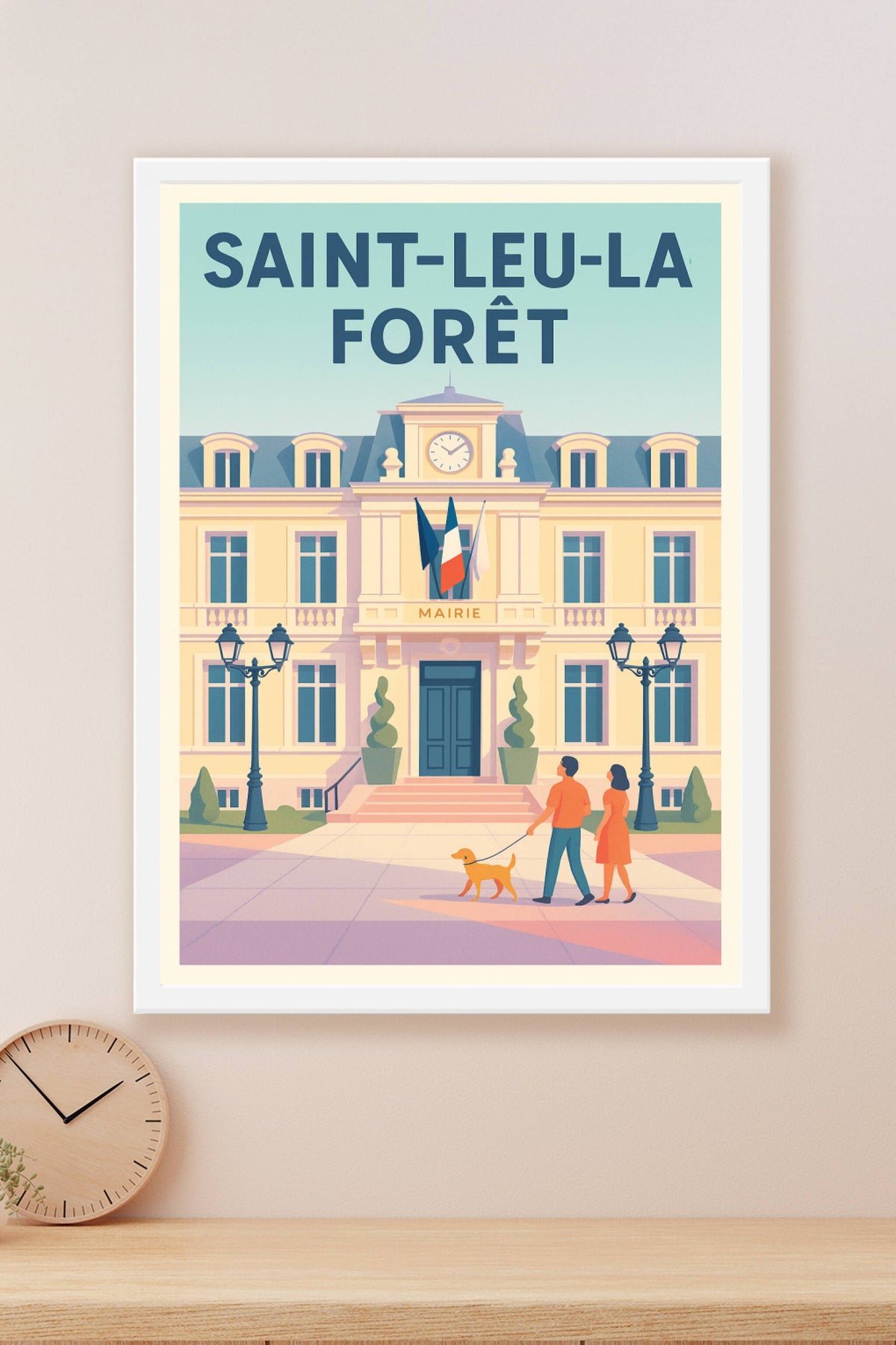 Affiche de Saint-Leu-la-Forêt - Charme et sérénité au cœur de la ville